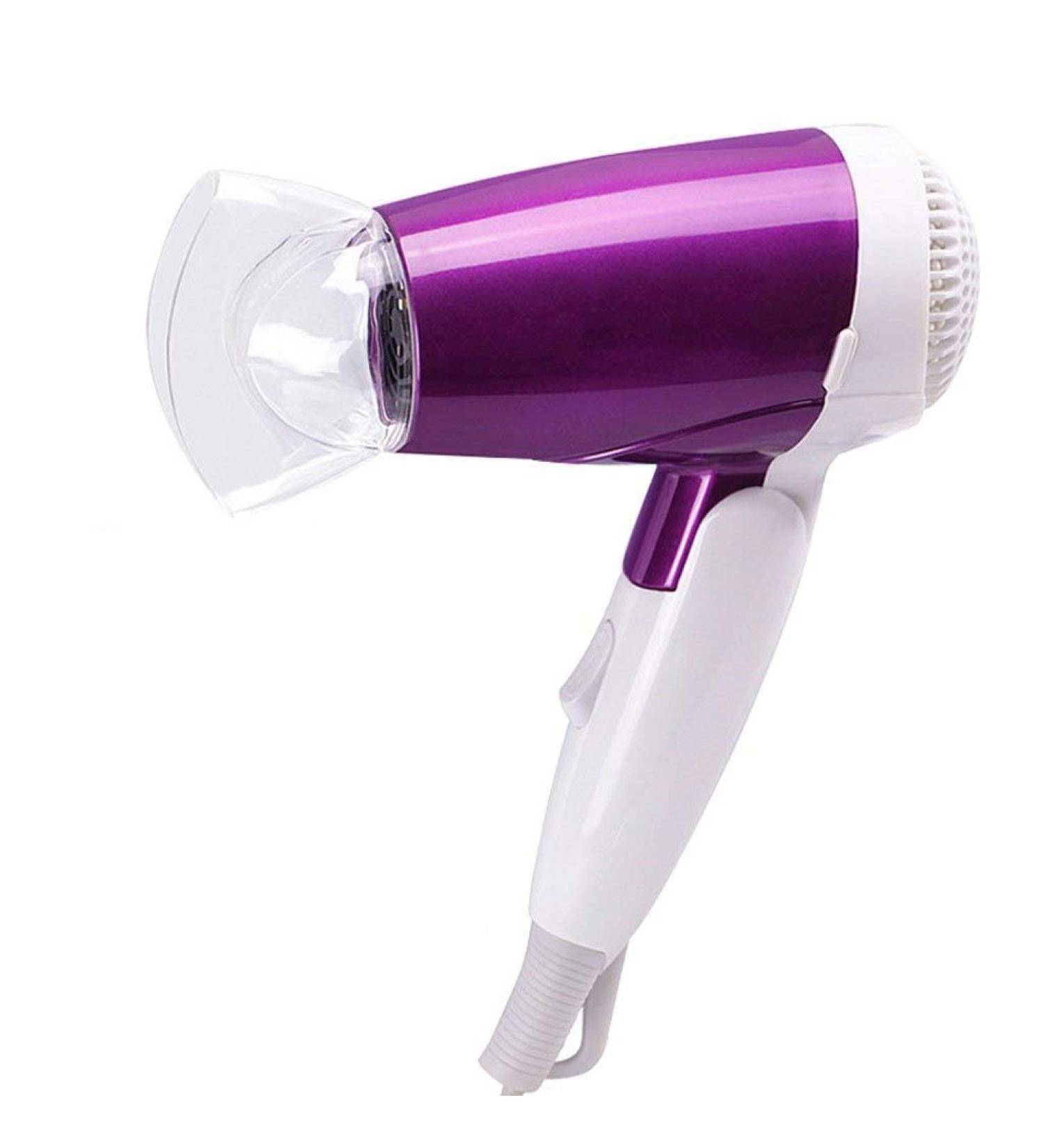 ADITAM Dryer with Folding Handle Dual Voltage Travel Hair Dryer Color: Purple Double The Comfort - Buy Online on GoSupps.com