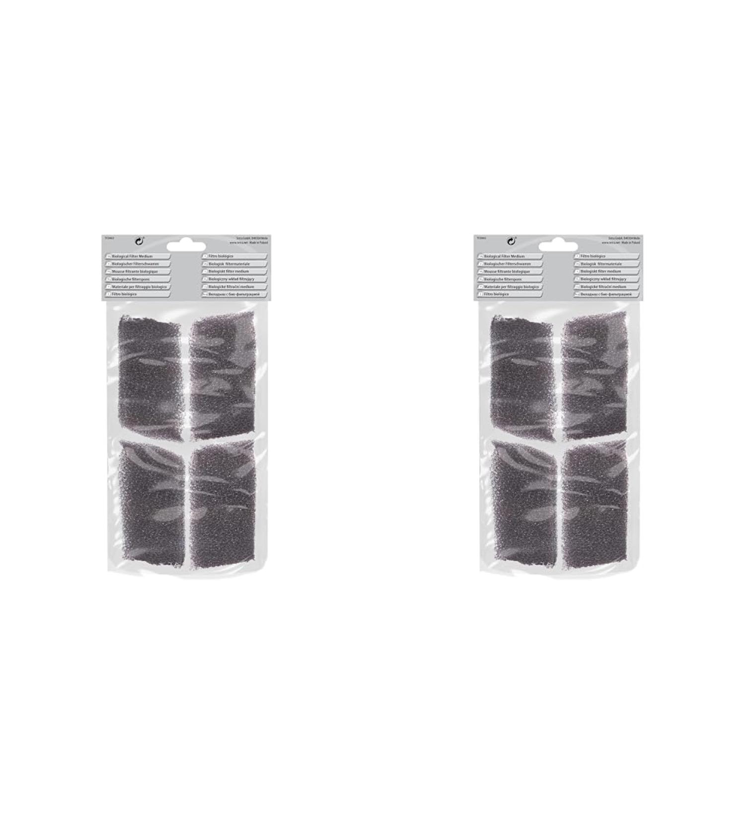 Tetra BF 800/1000 filter sponge - filter material for Tetra in 800 plus and in 1000 plus aquarium internal filter 4 pieces (pack with 2) BF 800-1000/4 pieces (2 Pack) for in 800/1000 plus