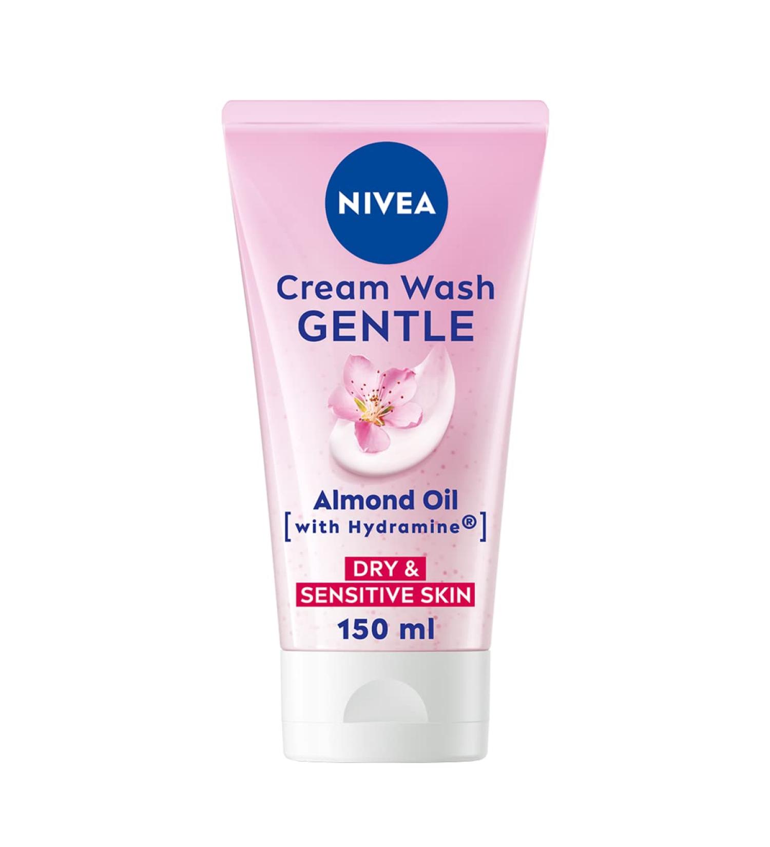 Nivea Daily Essentials Gentle Cleansing Cream Wash 150ml for Dry & Sensitive Skin | Shop Internationally - Buy Online on GoSupps.com
