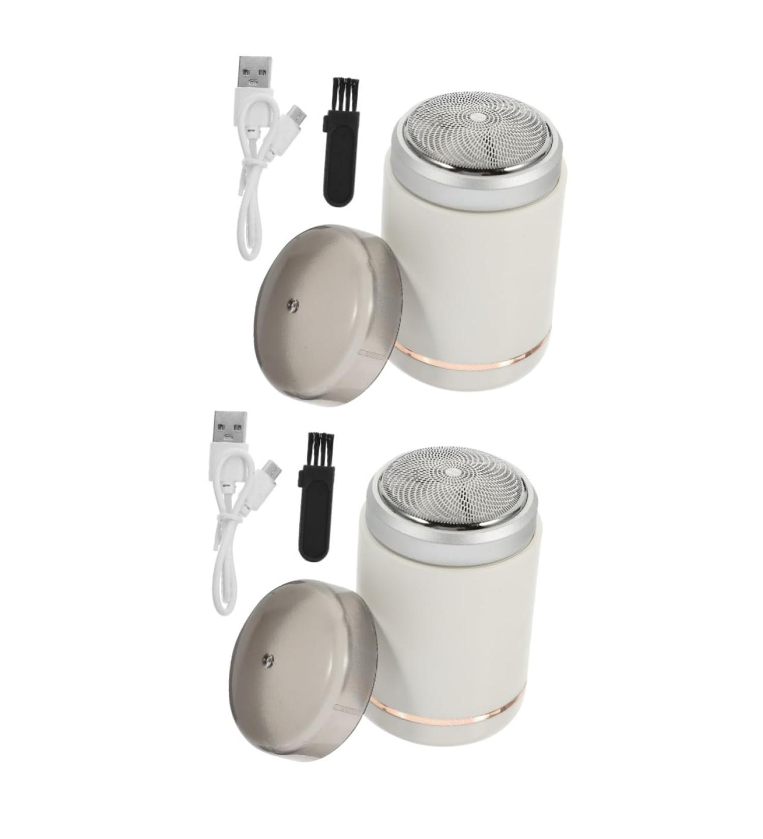 Buy Minkissy 2 Sets Electric Beard Trimmer & USB Razor - Portable Hair Clippers for Men - Travel-Friendly Shaving Accessories - Buy Online on GoSupps.com