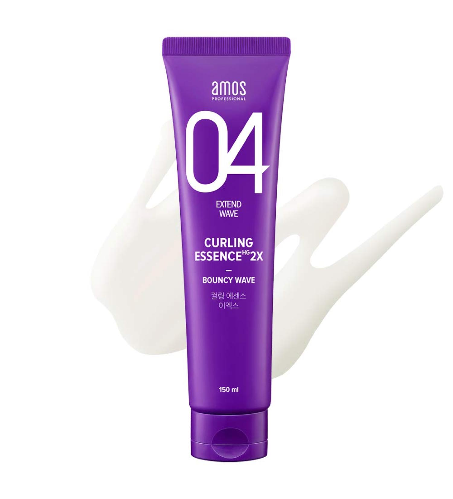 AMOS PROFESSIONAL Curl Defining Cream 5.1oz | Hydrating Hair Serum for Moisturized Curls & Waves | Korean Curl Cream with Citrus Green Floral Fragrance - Buy Online on GoSupps.com