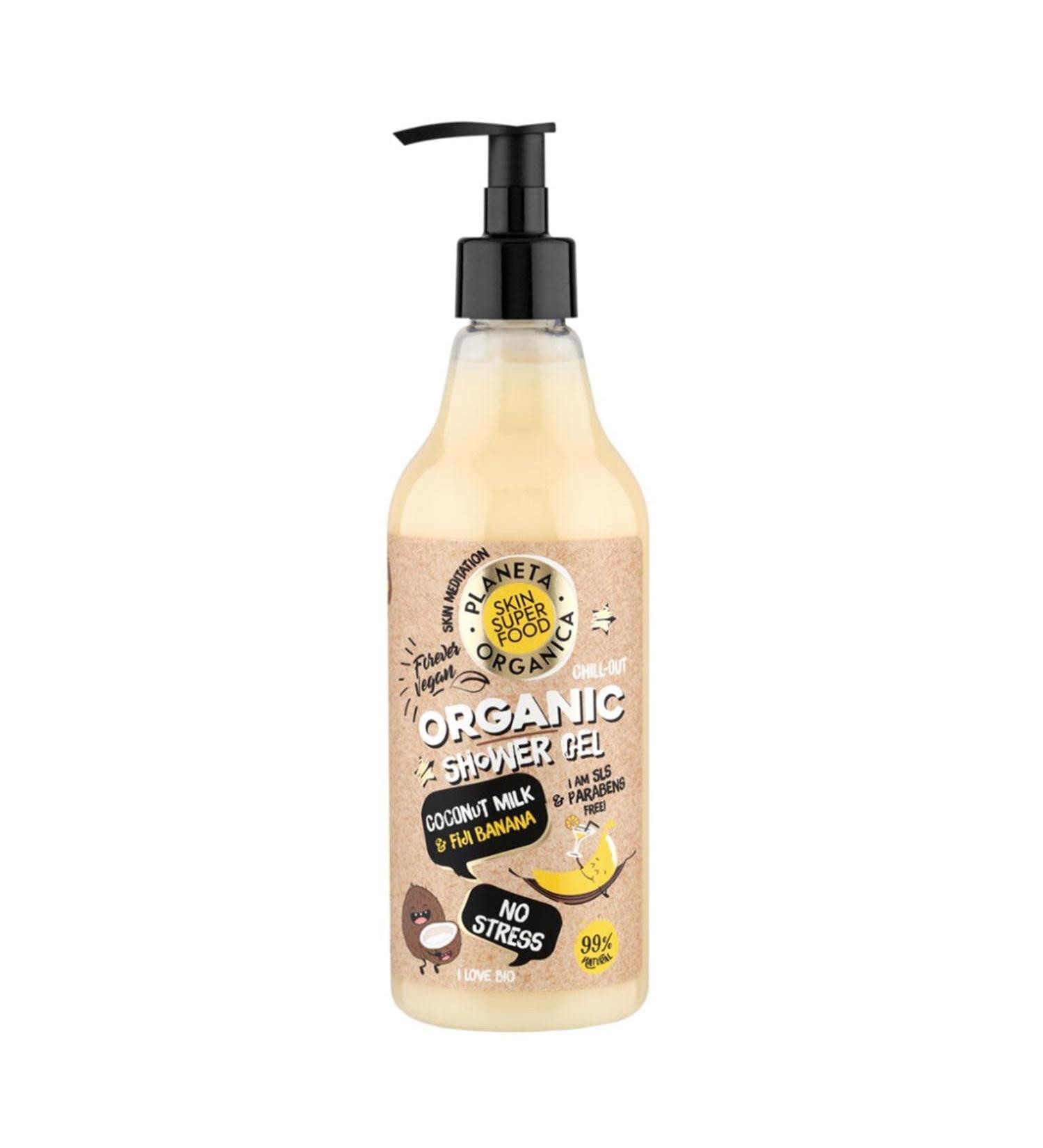 Planeta Organica Skin Super Good Natural Shower Gel No Stress 500 ml