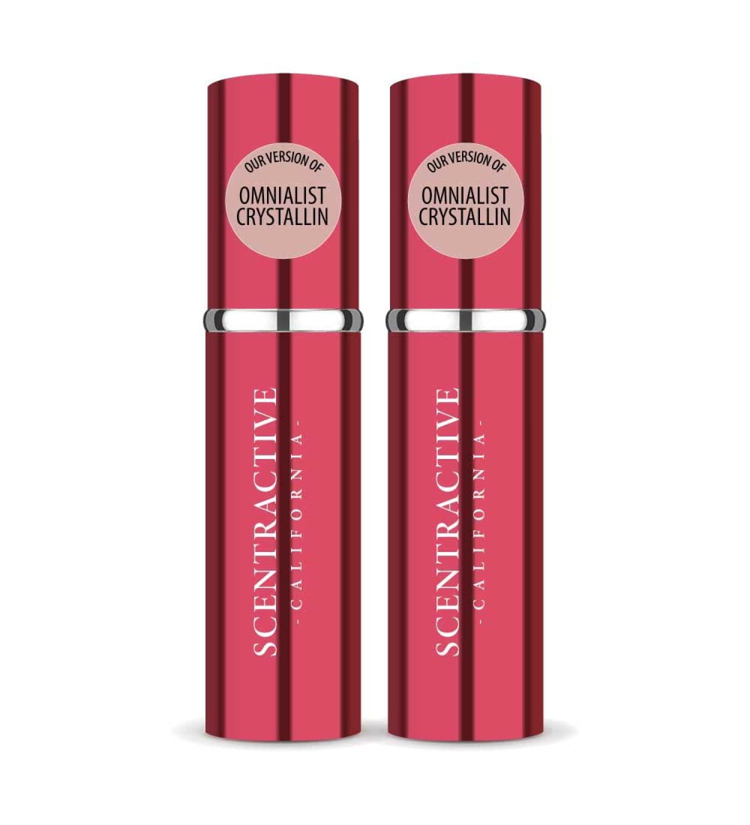 CA Perfume Impression of Omnialist Crystallin For Women Replica Version Fragrance Dupes Concentrated Long Lasting Eau de Parfum Spray Refillable Atomizer Bottle 0.17 Fl Oz/5ml-X2 BVLGR OMNIALIST CRYSTALLIN IMPRESSION 0.34 Fl Oz (Pack of 1) - Buy Online on GoSupps.com