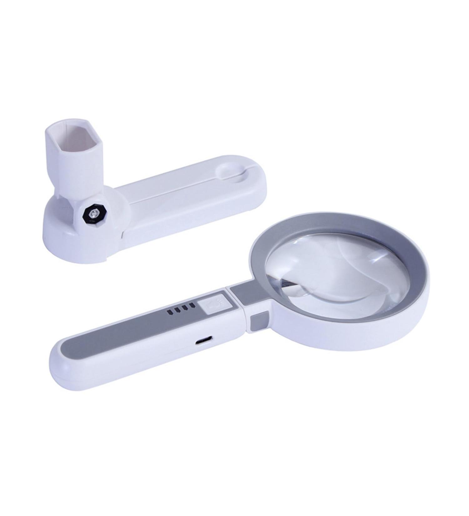 Uncles 5X11X Magnifying Glass EyeLoupe Magnifier Handheld Desk Illuminated Magnifying Lens for GemsJewelry Coins Inspection - Buy Online on GoSupps.com