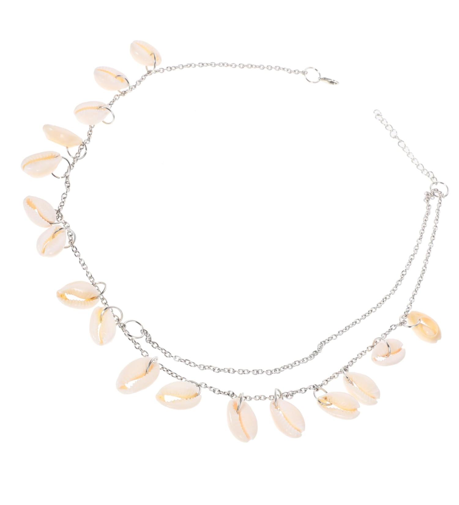 Didiseaon Women Hair Clasp Wedding Hair Accessories Mermaid Shell Headbands Women Headband Hair Decorations Headbands with Cowrie Shells Boho Hair Ties Halloween Tassel Women's - Buy Online on GoSupps.com