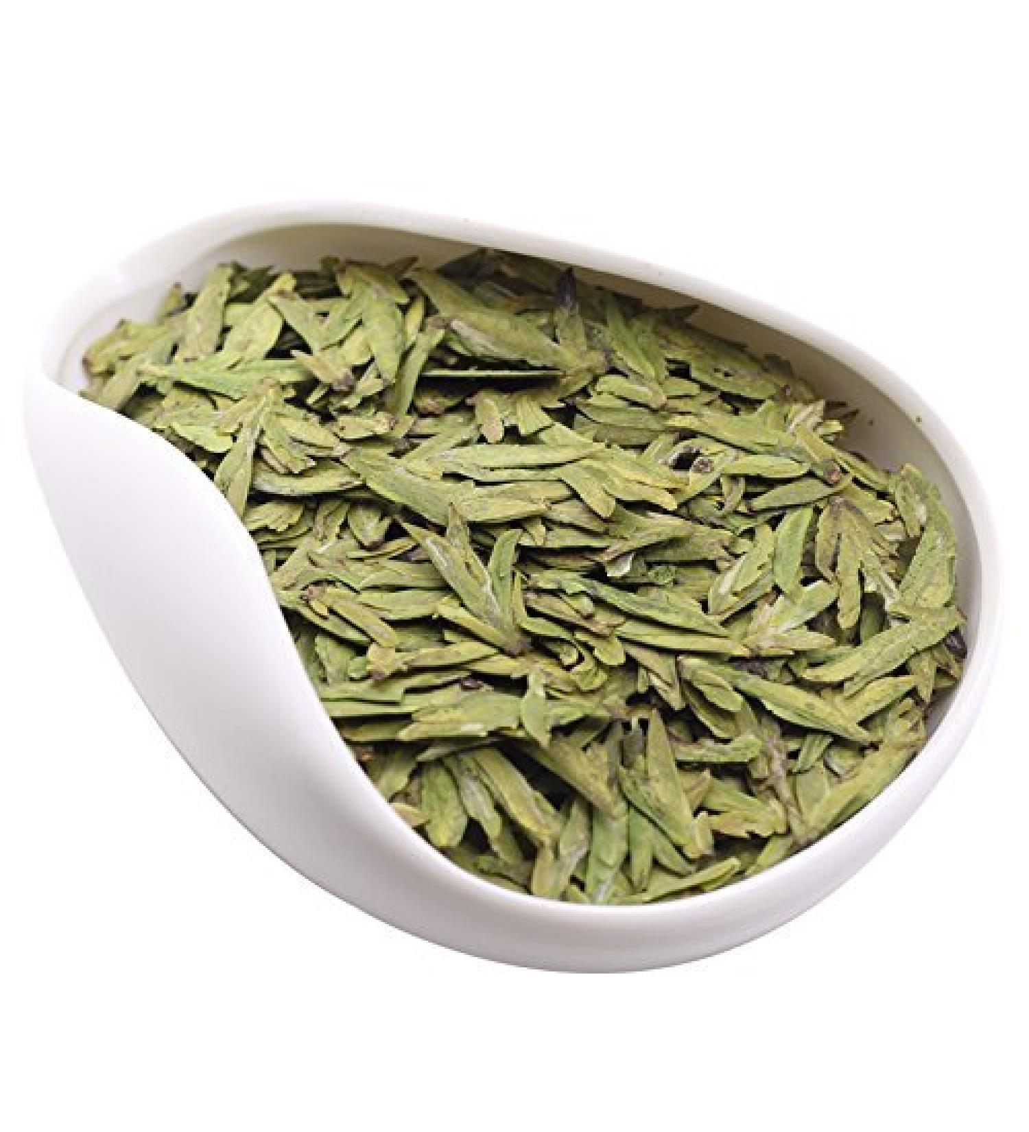 LWXLJMJZC-25 Cups Long Jing (Dragon Well) Green Tea Early Spring Longjing Green Tea Chinese Xihu Green Tea Loose Leaf Green Tea-50g 50g Long Jing Green Tea - Buy Online on GoSupps.com