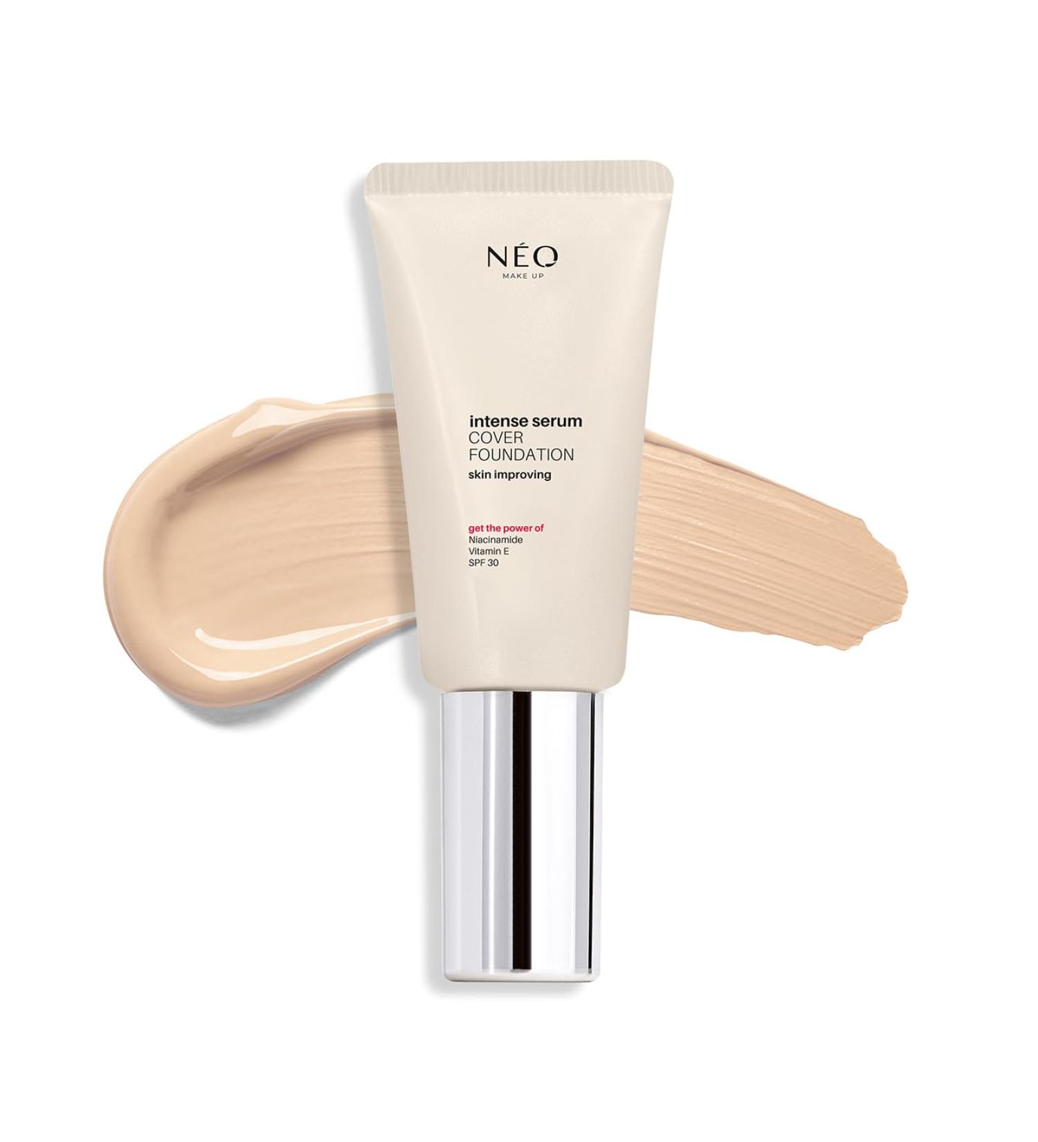 N O MAKE UP Intense Serum Cover Foundation Gezichtsmakeup Foundation Skincare SPF 30 00 Alabaster 30 ml - Buy Online on GoSupps.com