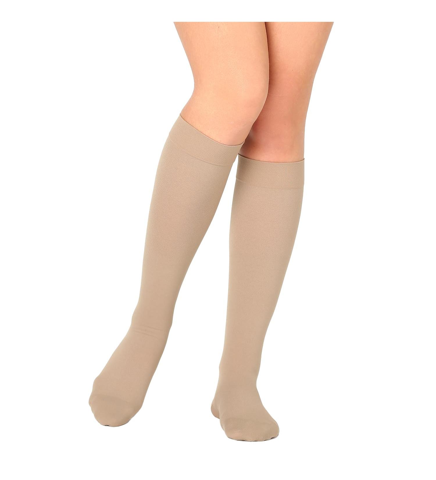 Pani Teresa Medica Knee-Length Compression Stockings - Class 2 Thrombosis Support (23-32 mmHg) for Women & Men - Size 4 - Buy Online on GoSupps.com