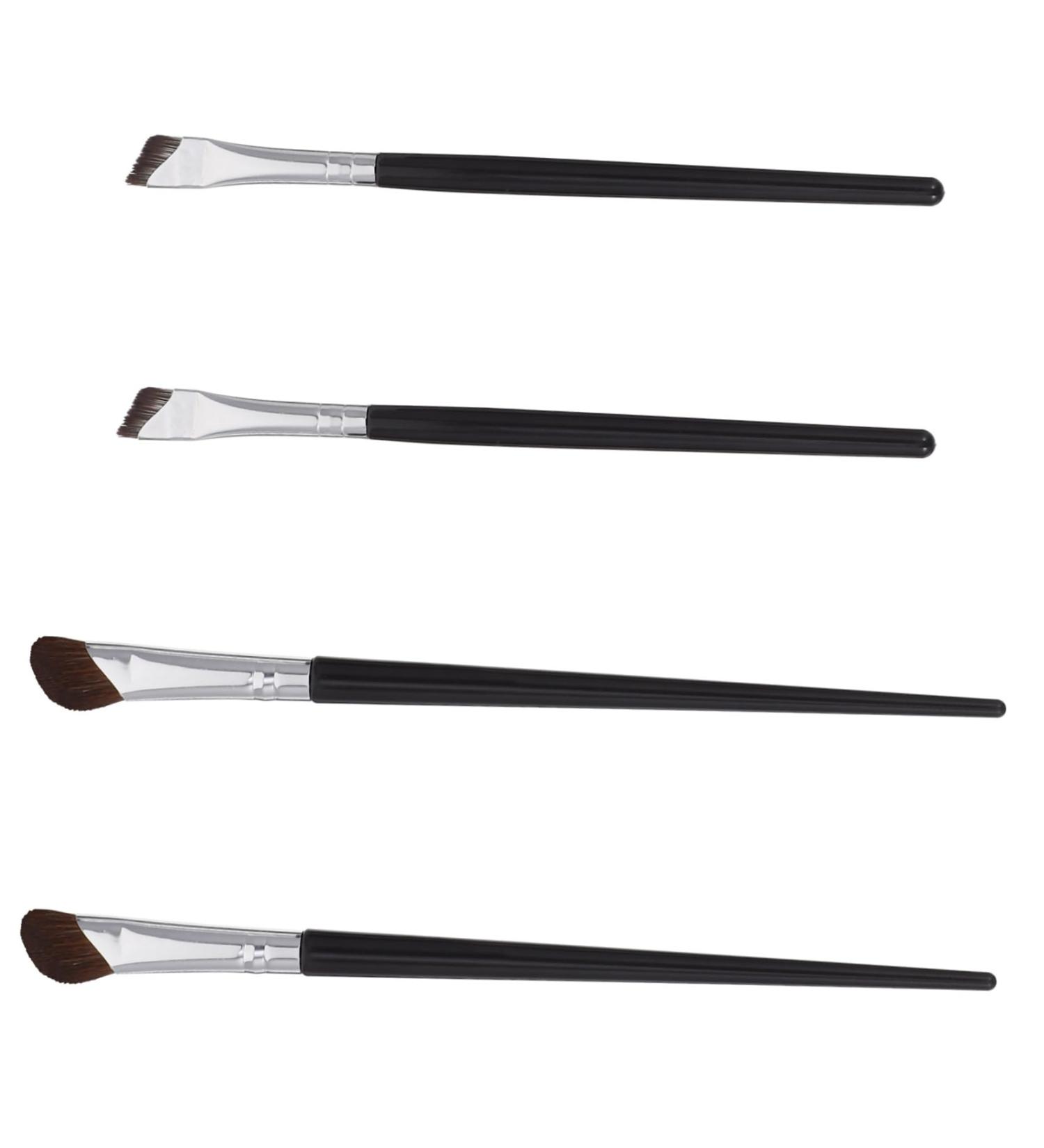 Hemoton 4 Pcs Eyeliner Brush Brow Brush Small Concealer Brush Brow for Eyebrows Flat Concealer Brush Nose Contour Brush Eyebrows Brush Eyeliner Applicator Tool Eyeshadow Brush Makeup Brush - Buy Online on GoSupps.com