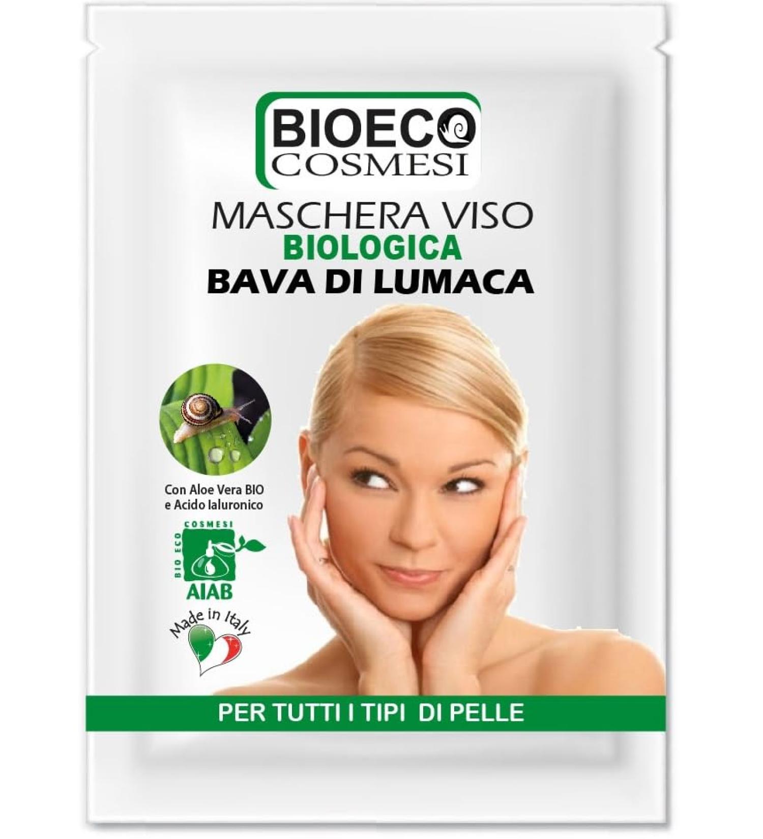 MGM srl Organic Snail Slime Facial Mask 20 ml 1 Units - Buy Online on GoSupps.com