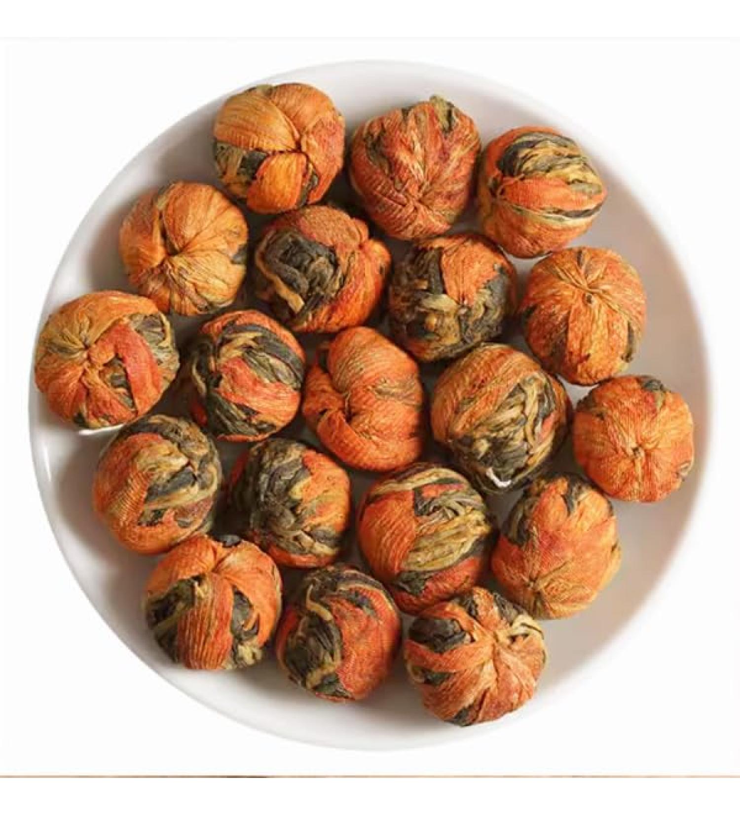 Th noir Yunnan Dian Hong Feng Qing Dian Hong Th Boule d'Hortensia Lily (250g)