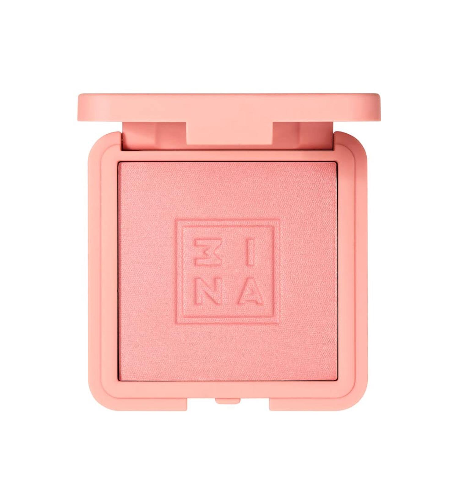 3INA Natural Light Mineral Powder Blush 348 - Blendable Dewy Glow - Vegan & Cruelty-Free Makeup - Buy Online on GoSupps.com