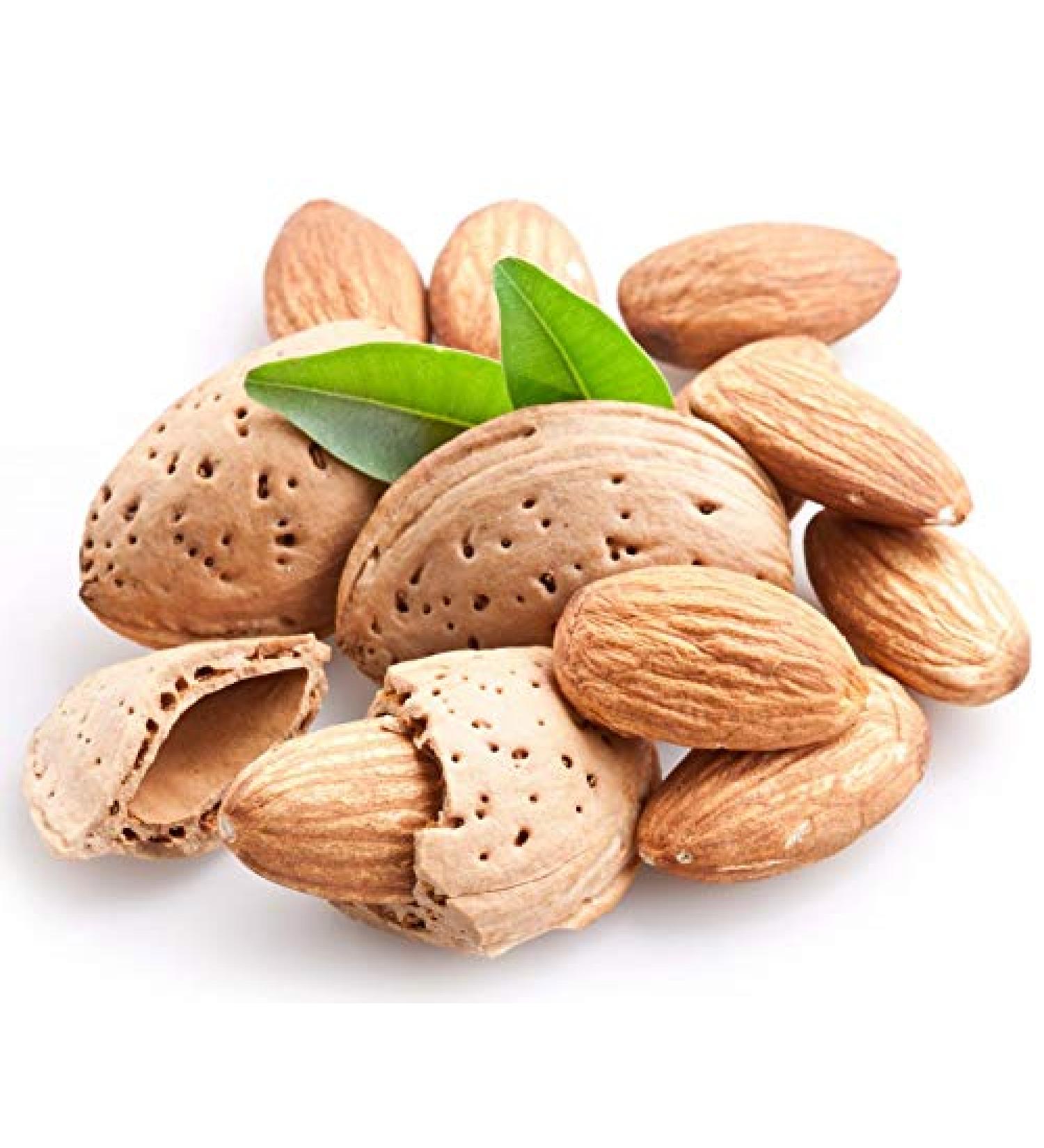 Thimble's 500g - Organic Raw Sweet Almonds with Dried Fruit Shell Healthy Snack Cooking Badaam