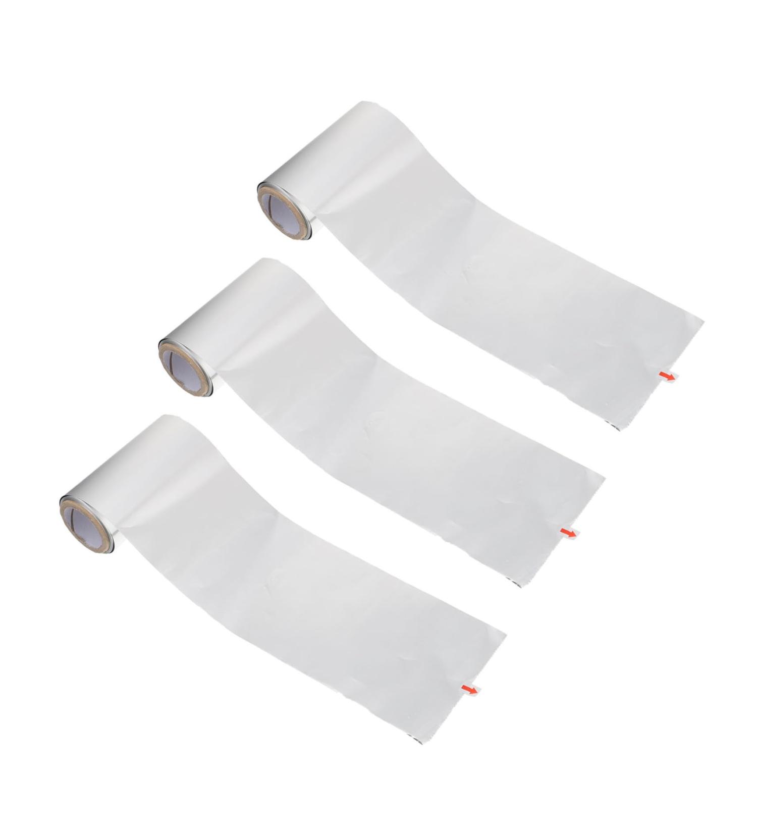 FOMIYES 3 Rolls Perm Tin Foil Professional Hair Foil Hair Perm Tool Haircoloring Foil Hair Foils Folding Tool Foil Paper Salon Hair Coloring Foil Reusable Hair Silver Foil Highlight - Buy Online on GoSupps.com