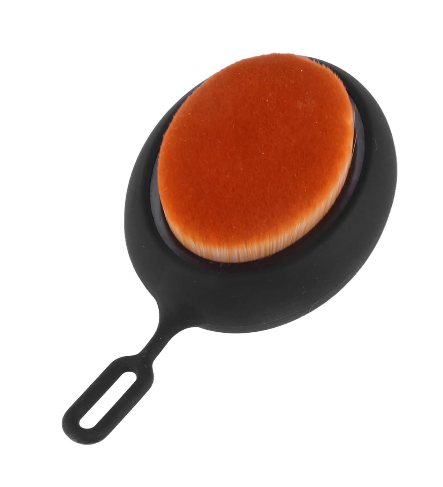 RIYAN Oval Foundation Brush Makeup Brush Goose Egg Cleansing Brush  - Buy Online on GoSupps.com