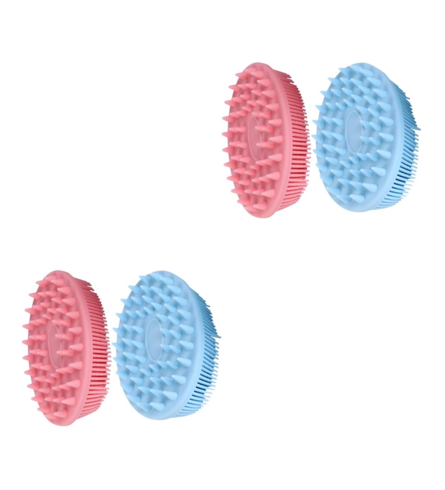Beavorty Silicone Shampoo Brush for Kids & Adults - Enhance Scalp Blood Circulation & Hair Care - Buy Online on GoSupps.com