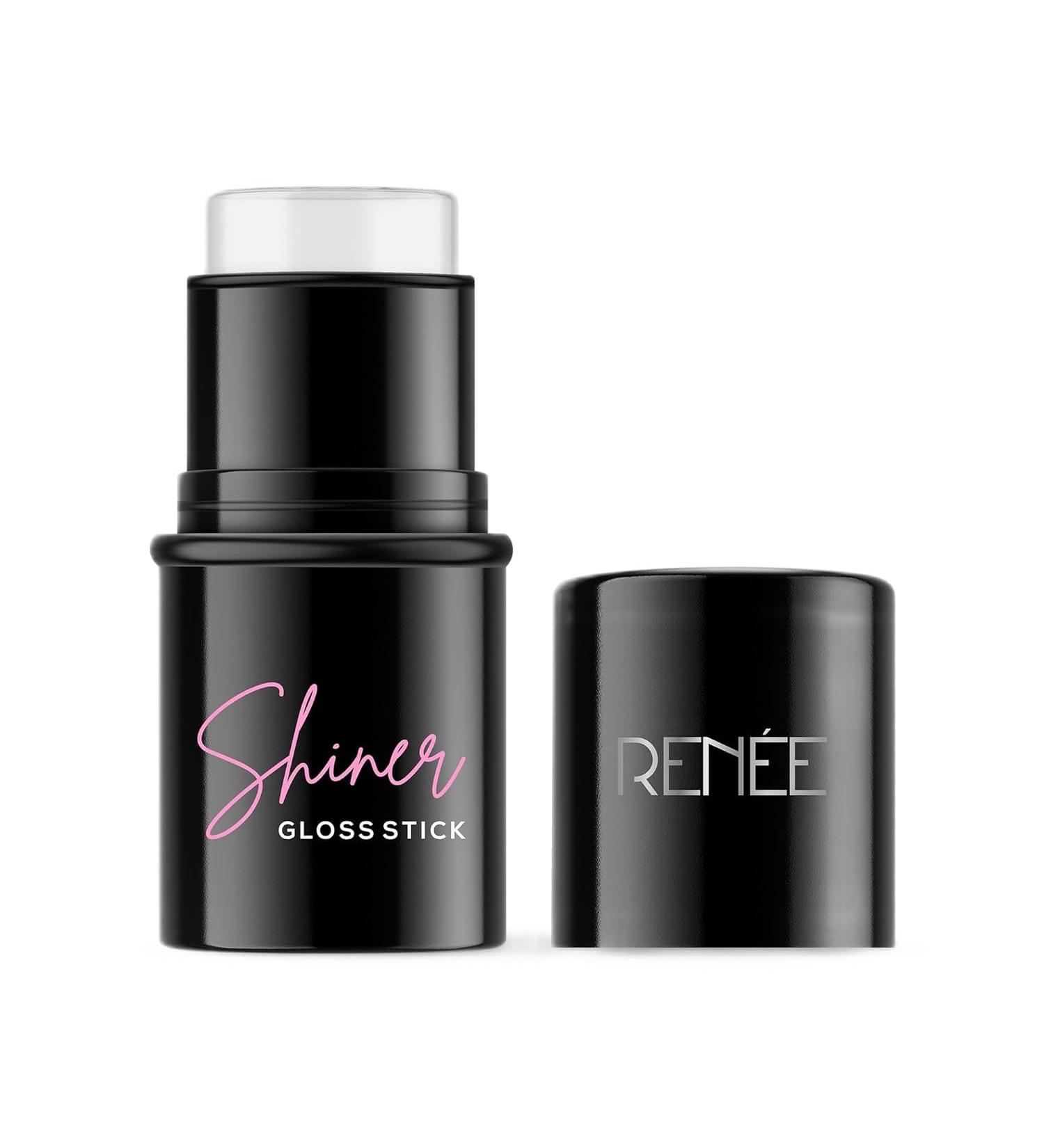 Buy RE-NEE Shiner Face Gloss Stick - Hydrating Non-Sticky & Lightweight Formula with Vitamin E Sunflower & Coconut Oil - Instant Glossy Shine 5 Gm - International Shipping Available - Buy Online on GoSupps.com