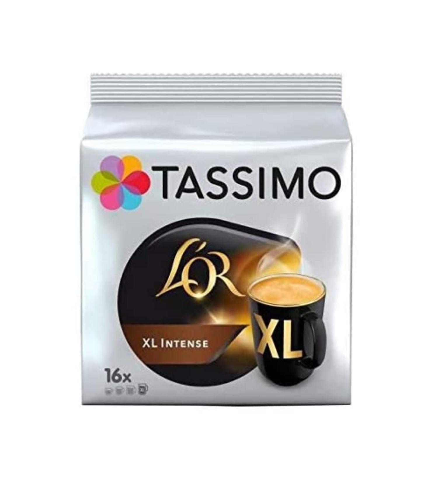 Tassimo L'Or XL Intense Ground Roasted Coffee - 16 Pods (136g) | Premium International Shipping - Buy Online on GoSupps.com