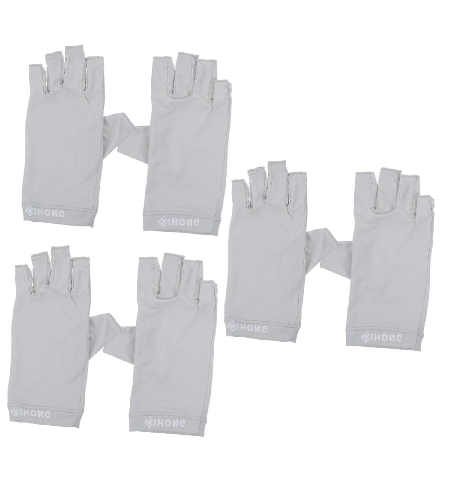 Healeved 3 Pairs Uv Gloves Hand Gloves for Protection Touchscreen Gloves Uv Gel Gloves Uv Nail Gloves Summer Sunblock Gloves Outdoor Hiking Gloves Fabric Nail Polish Women's Fingerless - Buy Online on GoSupps.com