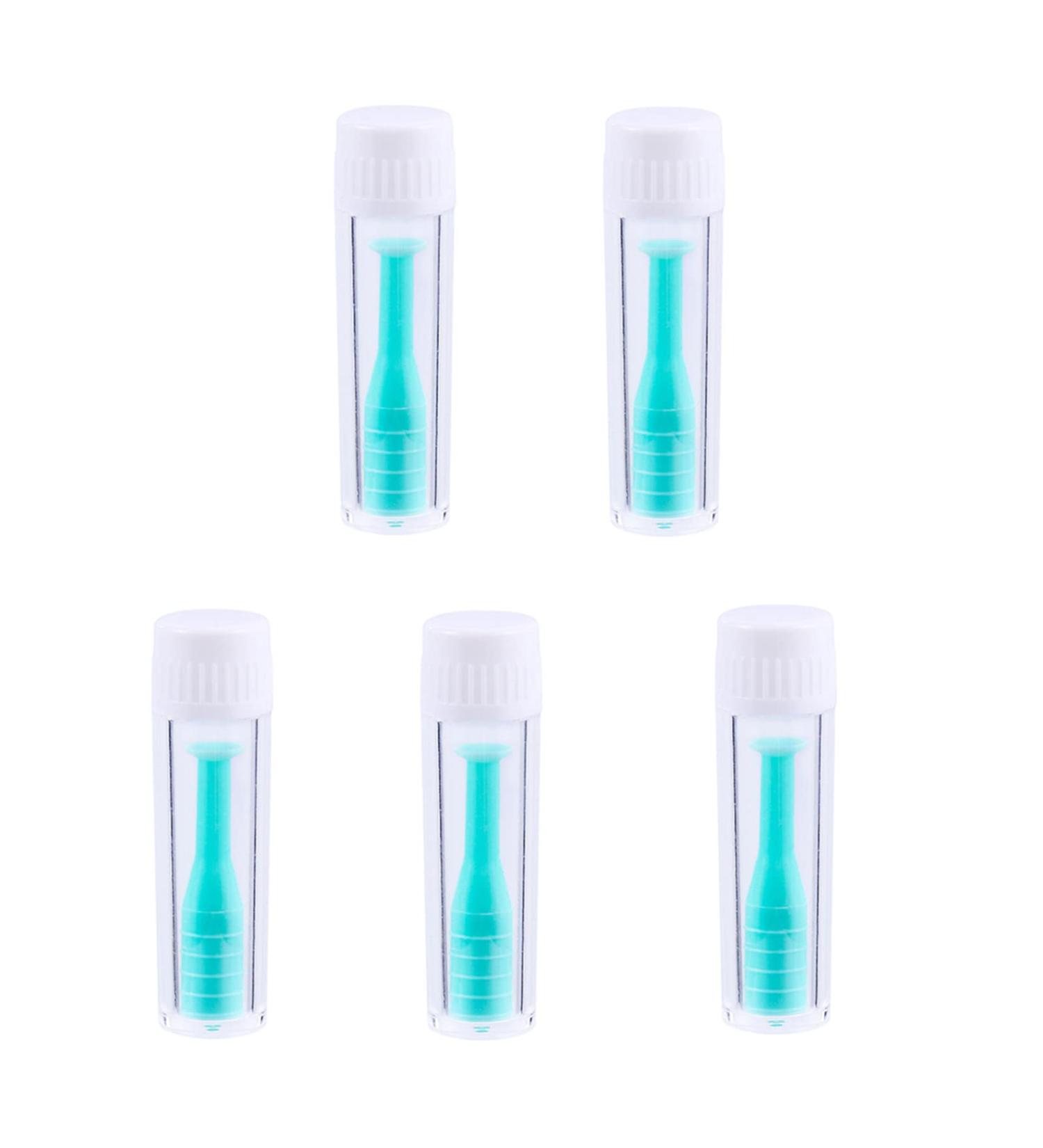 5-Piece Color Suction Contact Lens Set | Eye Care Tools & Accessories | Contact Lens Box & Stick in Green - Buy Online on GoSupps.com