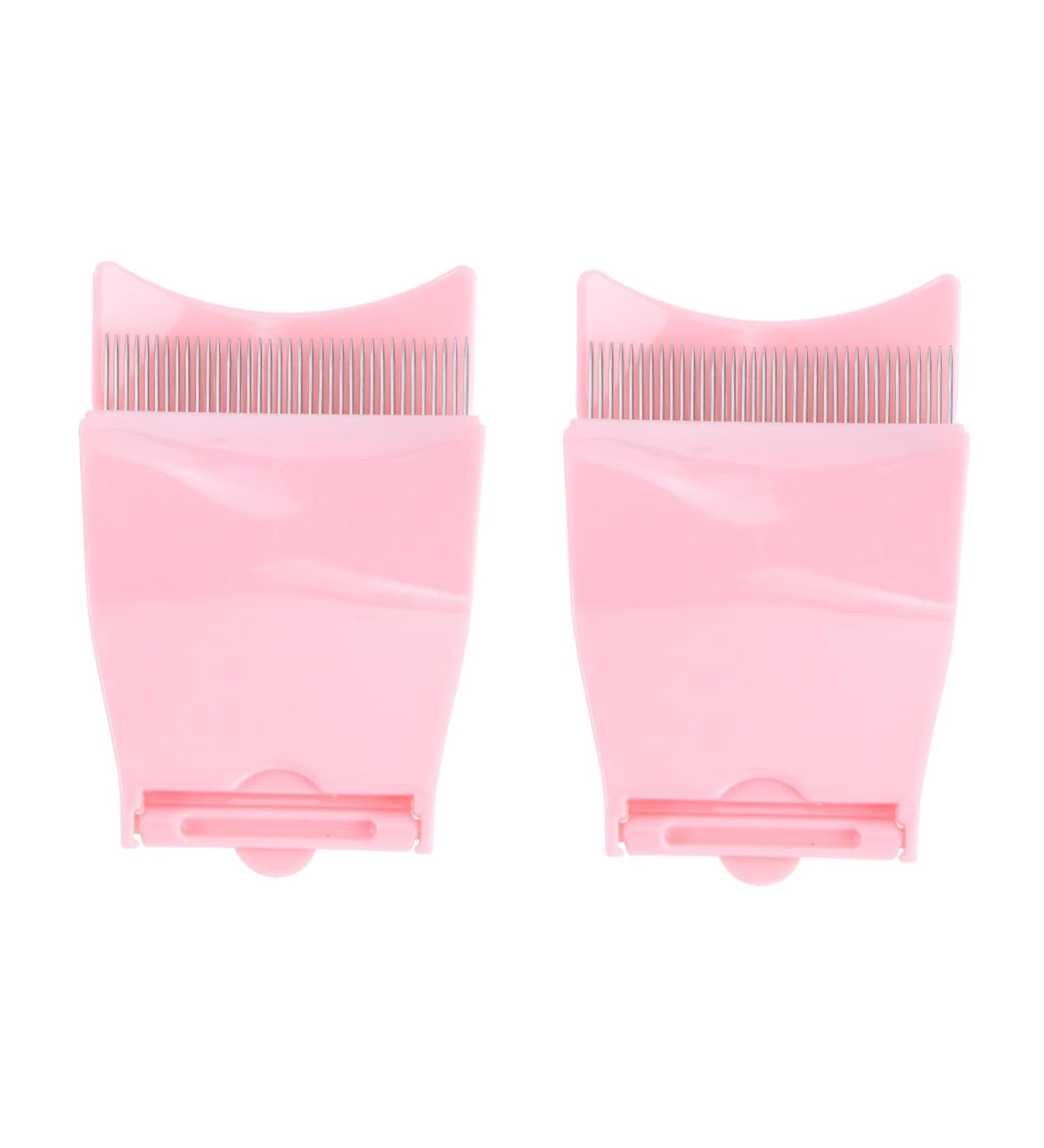 NOLITOY Eyelash & Eyebrow Grooming Tool Set | 2pcs Folding Eyebrow Combs & Mascara Applicator - Portable Eyebrow Makeup Brush - Buy Online on GoSupps.com