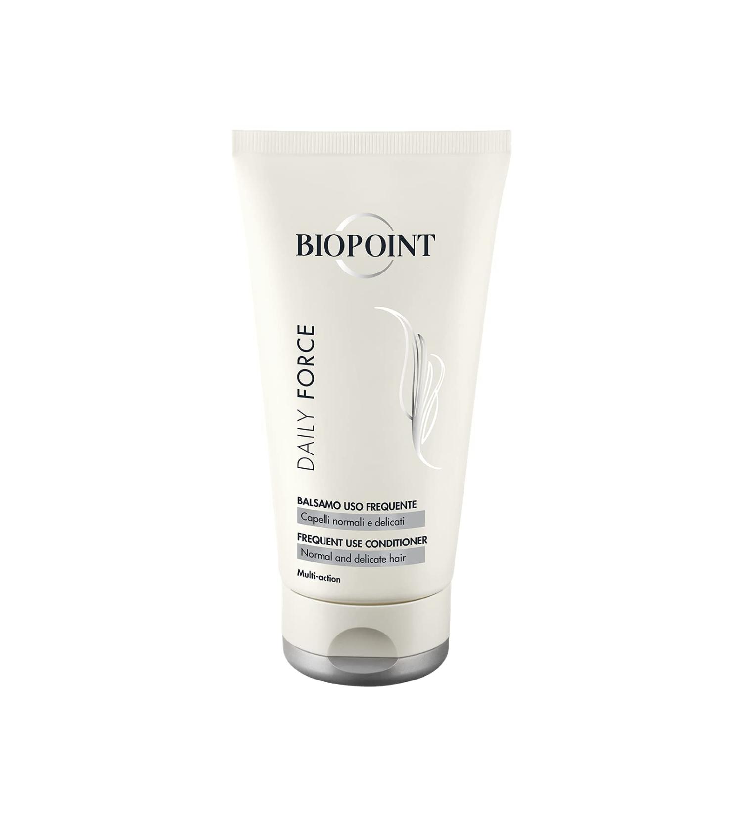 Biopoint Daily Force multi-use conditioner detangling and strengthening protects and softens 150 ml