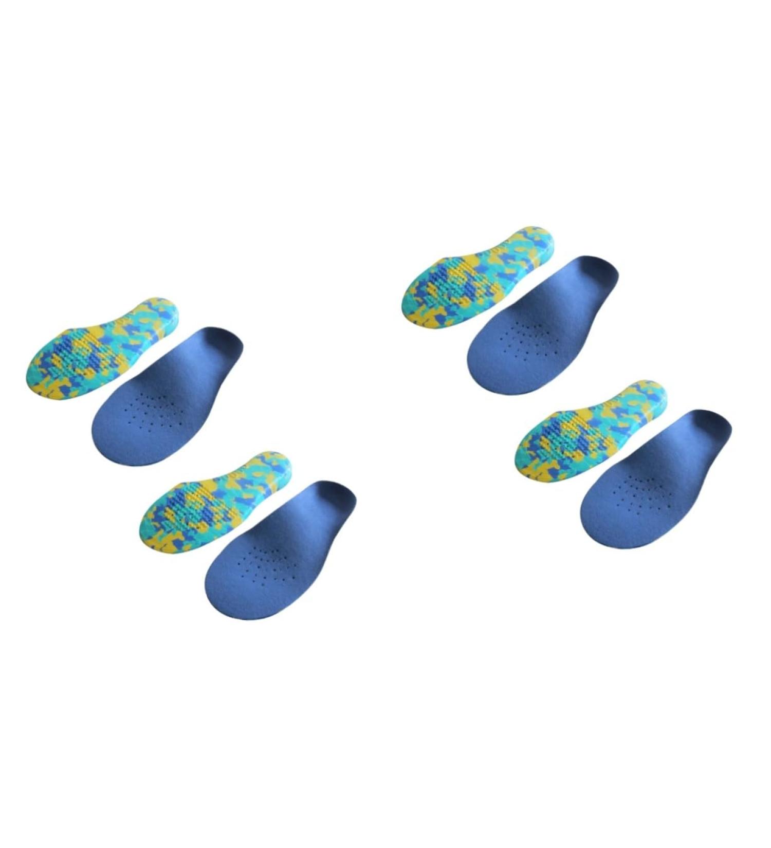 GLEAVI Kids Shoe Inserts - 4 Pairs Arch Support Orthotic Insoles for Foot Cushioning & Comfort | Camouflage Design - Ideal for Children s Athletic Shoes - Buy Online on GoSupps.com