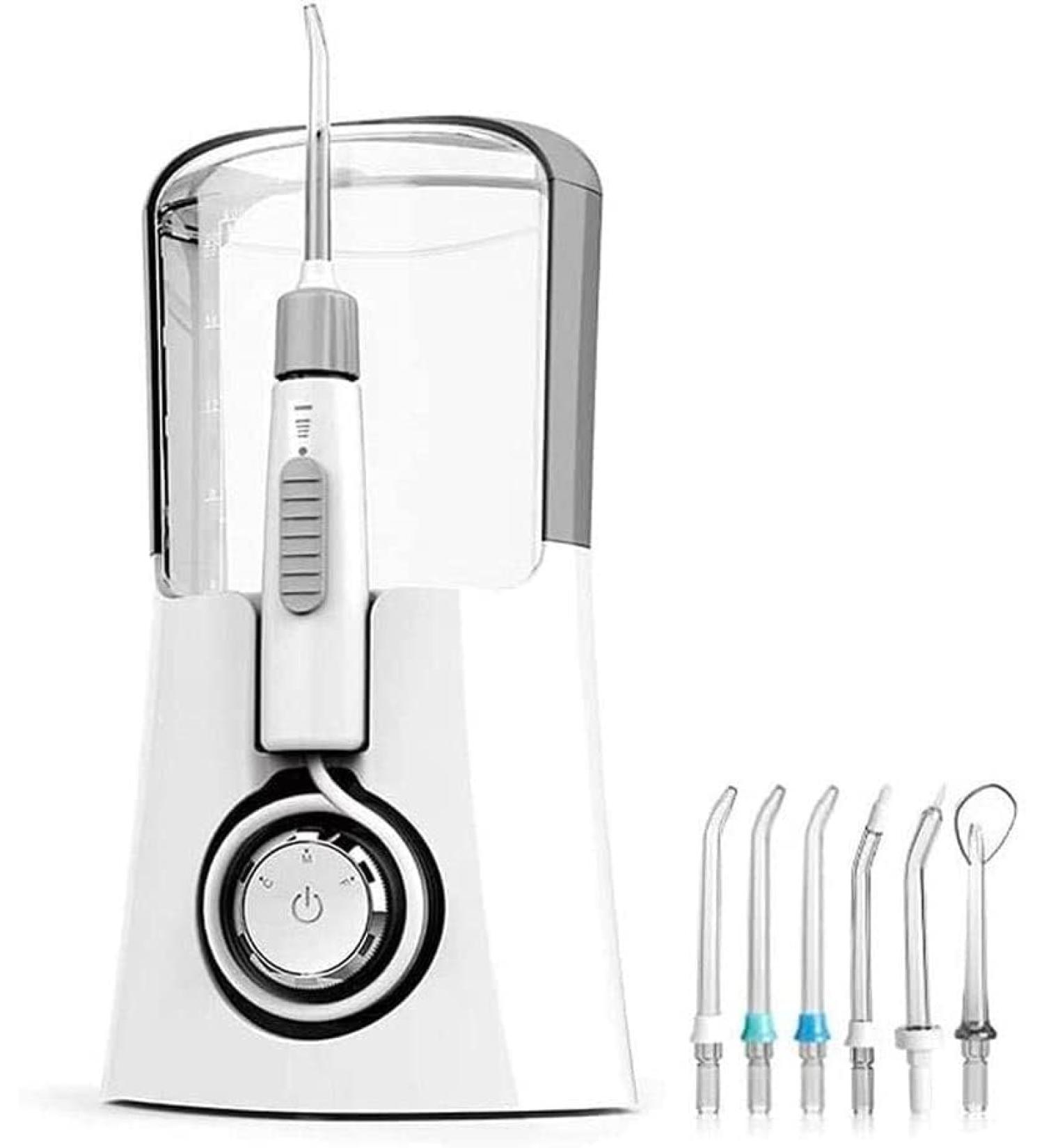 Buy Electric Water Flosser | Cordless Oral Irrigator with 3 Modes & 6 Tips - Best for Dental Care - Buy Online on GoSupps.com