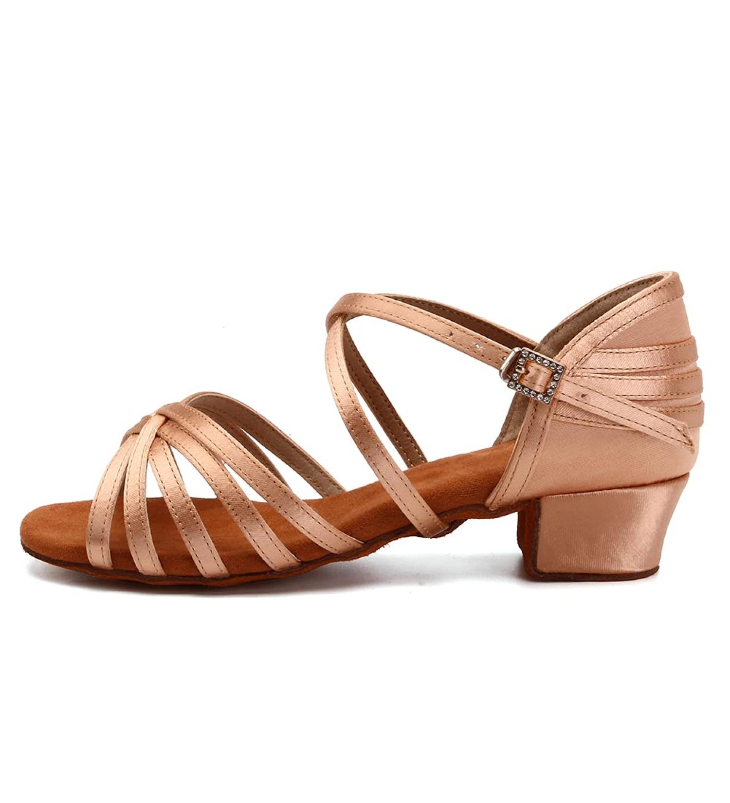 Aoqunfs Dance Shoes for Girls & Women | Standard Latin Salsa Tango Bachata Ballroom Performance | WX608-3.5-Nude EU34 - International Shipping Available - Buy Online on GoSupps.com