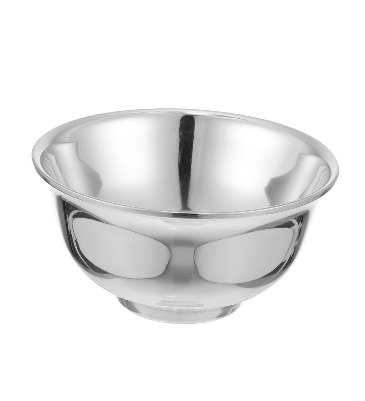 NOLITOY Whipping Bowl Foam Soap - Travel Shaving Bowl & Cream for Men Stainless Steel Shaving Dish & Beard Care Accessories - Buy Online on GoSupps.com