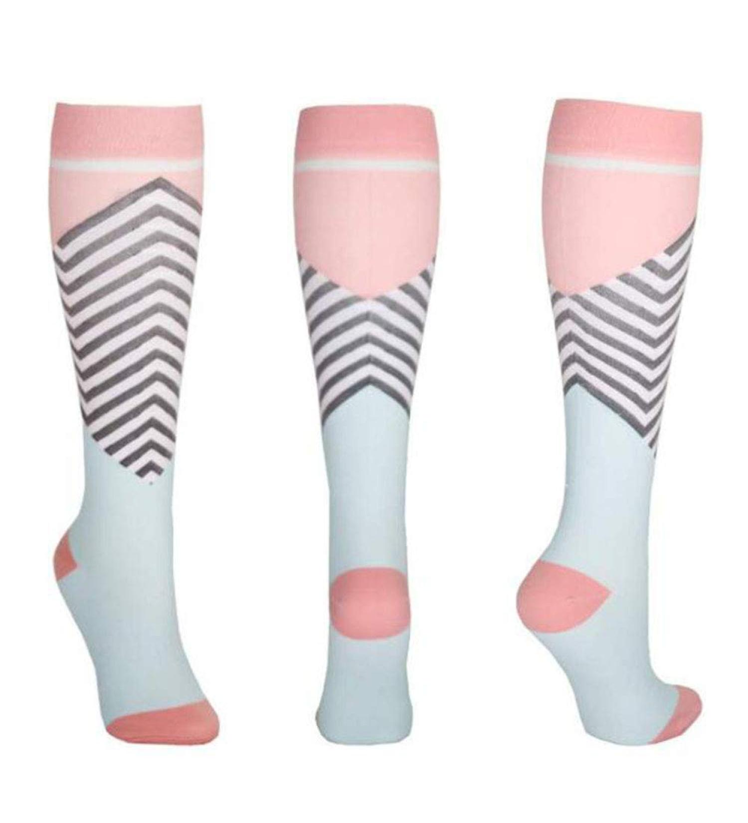 Buy Zlyj 3 Couple Compression Socks for Men & Women - Stylish Knee-High Running & Sports Stockings for Optimal Performance - Buy Online on GoSupps.com