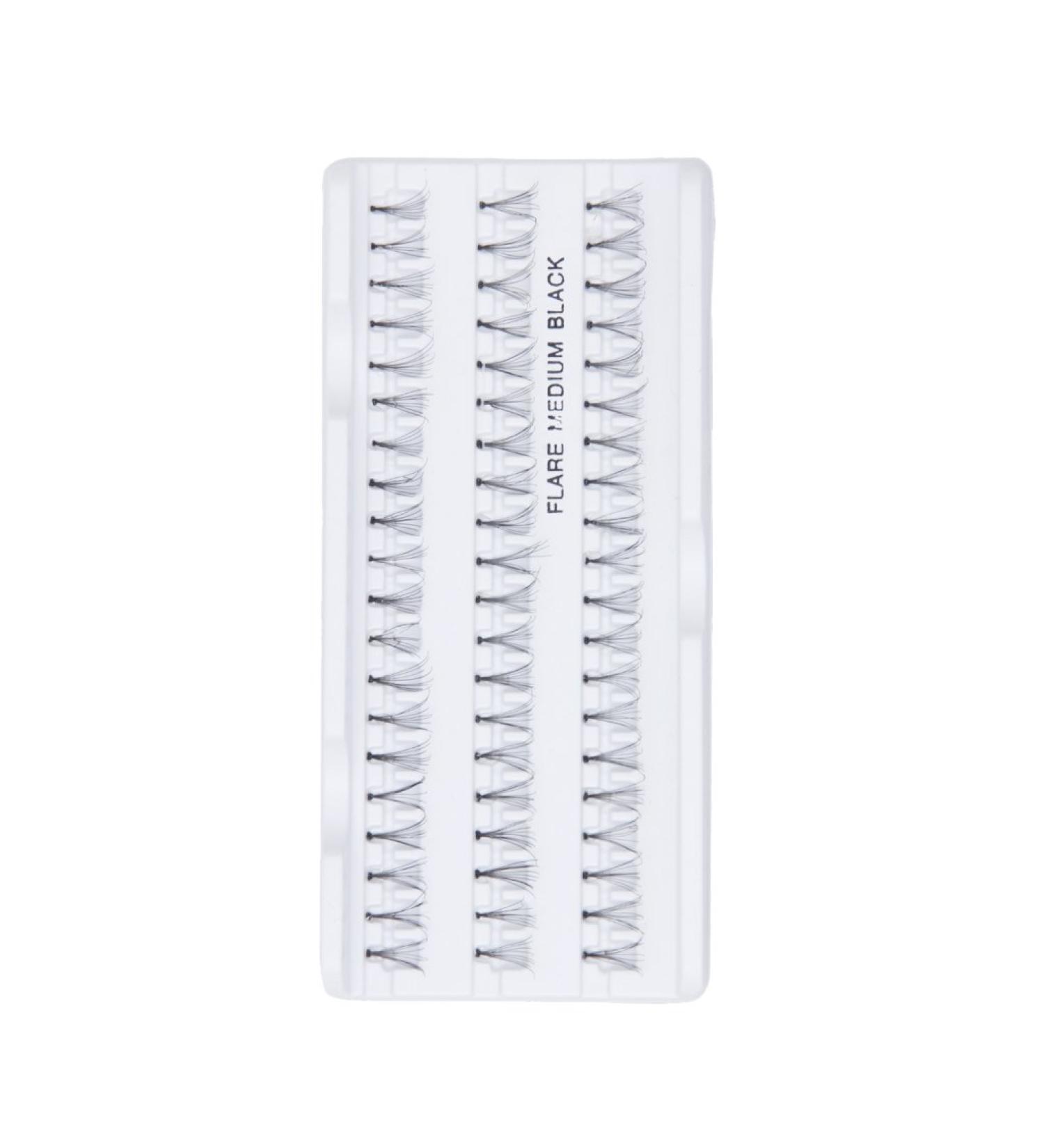 60 PCS 10 mm Extension Flare Artificial Eyelashes - Cluster Makeup Tool for Stunning Eye Looks | International Shipping Available - Buy Online on GoSupps.com