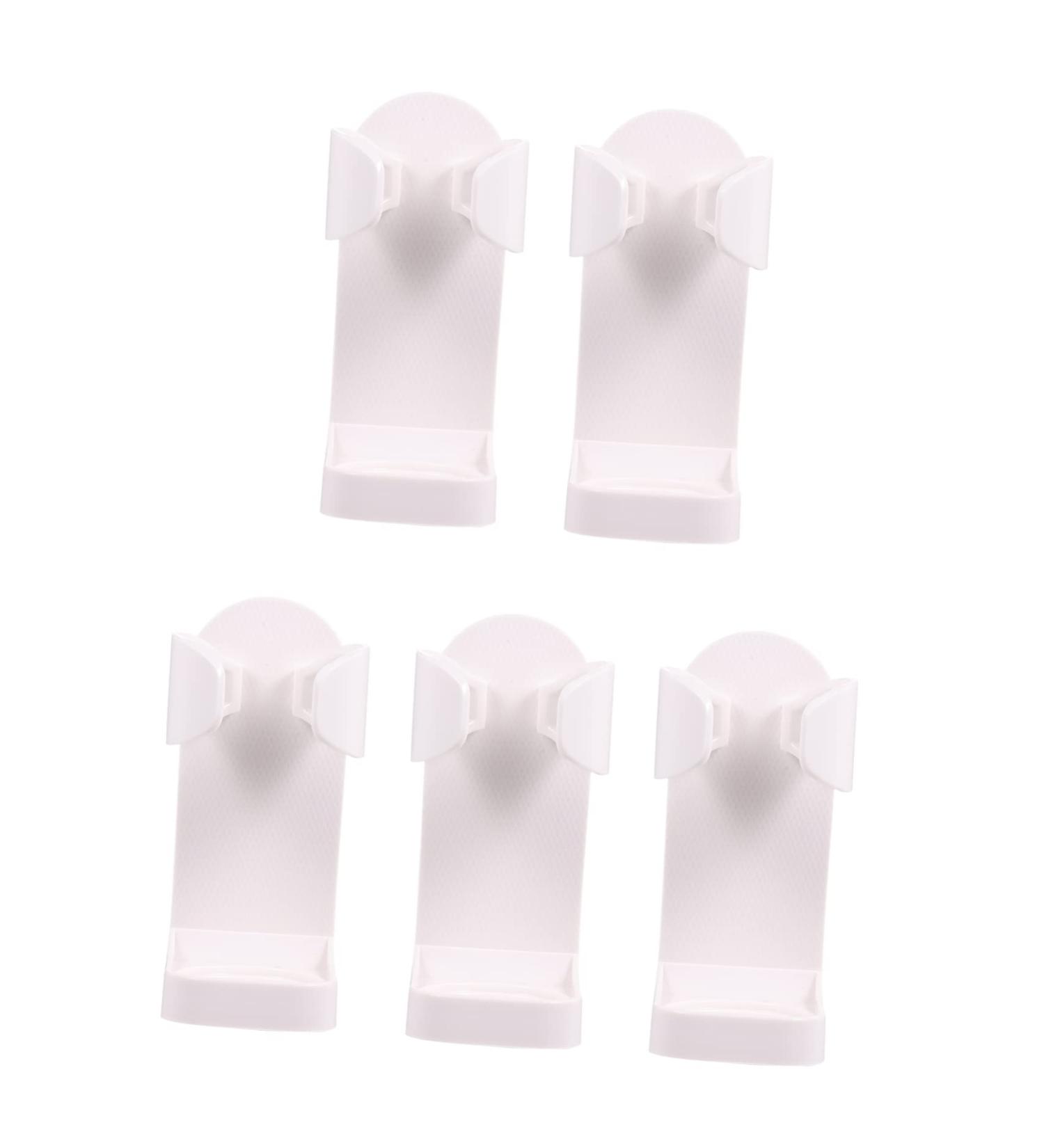 5-Piece Electric Shaver Rack & Organizer - Razor Holder Hooks & Bathroom Clothes Bar for Effortless Storage - Buy Online on GoSupps.com