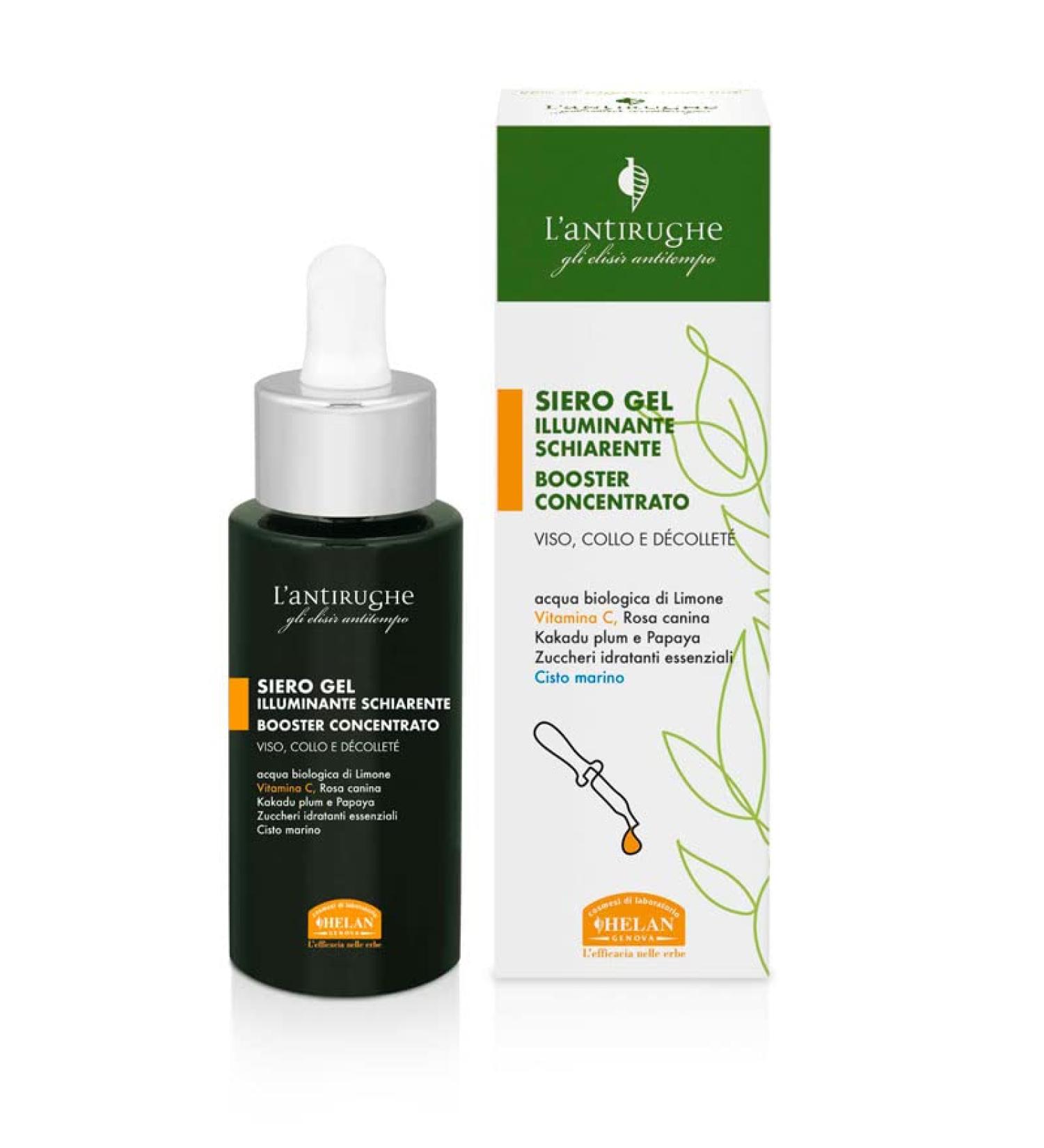 Elisir Antitempo L'antirughe Siero Illuminating Gel Schiarente Booster Concentrato 30 Ml - Buy Online on GoSupps.com