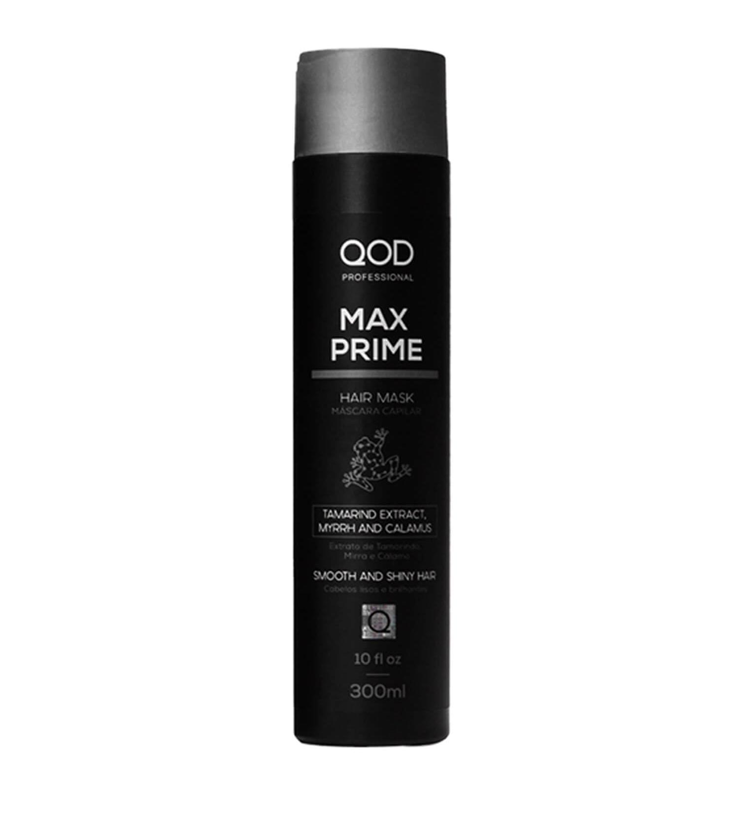 QoD Max Prime After Straightening Mask 300ml | Smooth Hair & Prolong Straight Effect | International Shipping Available - Buy Online on GoSupps.com
