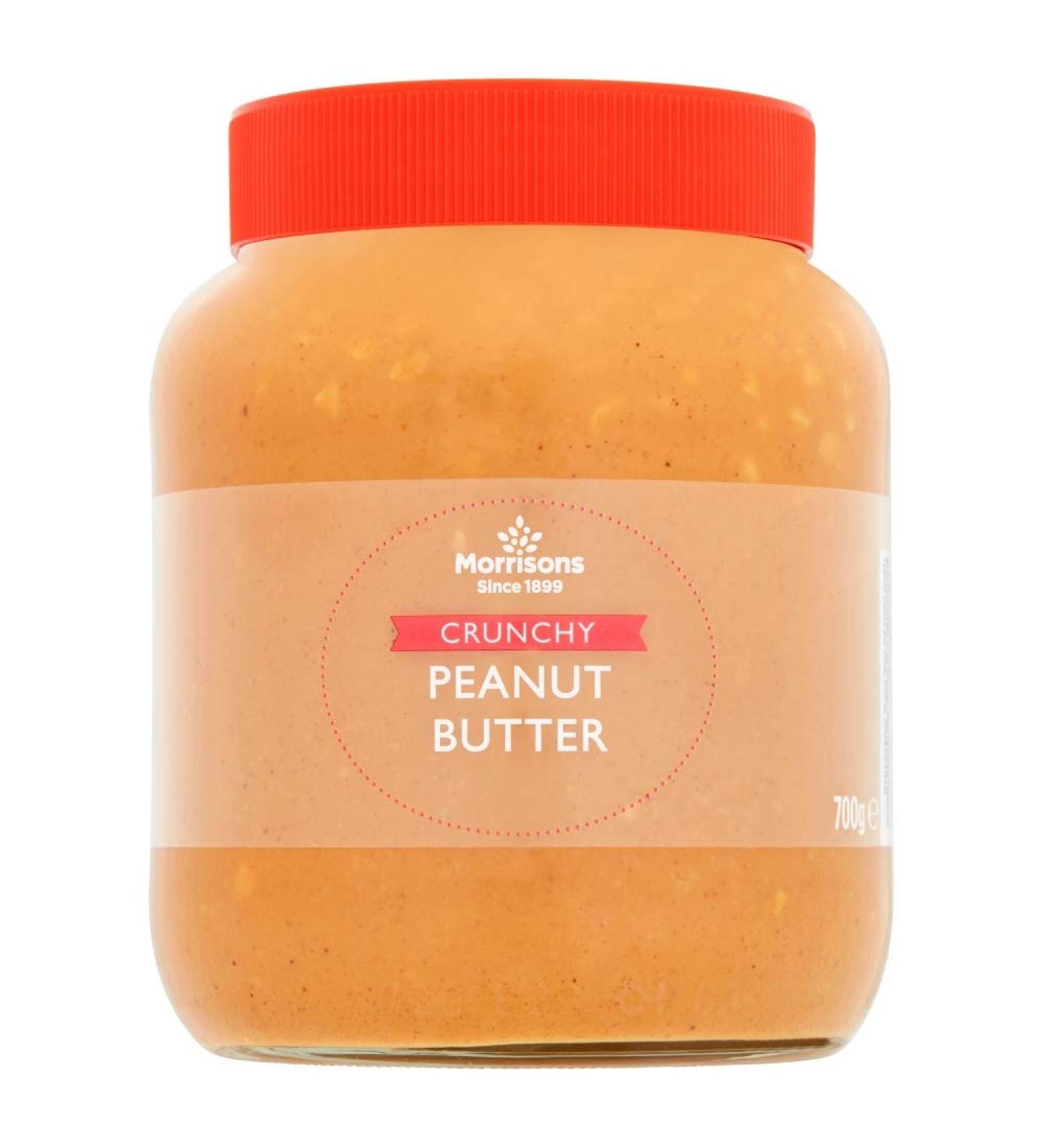 Morrisons Crunchy Peanut Butter 700g - Buy Online on GoSupps.com