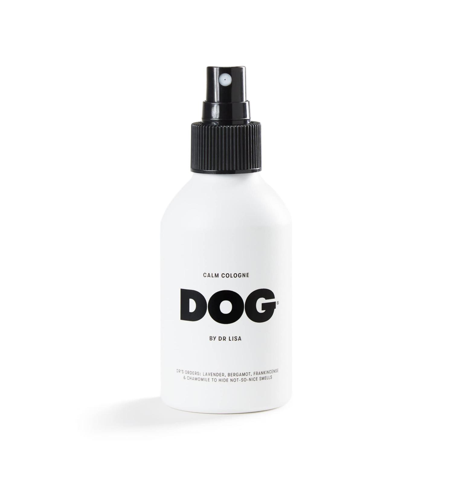 DOGCalm Cologne by Dr. Lisa | Lavender, Bergamot, Frankincense & Chamomile | Natural Pet Deodorant Spray with Essential Oils | Vegan | 4.2oz - Buy Online on GoSupps.com