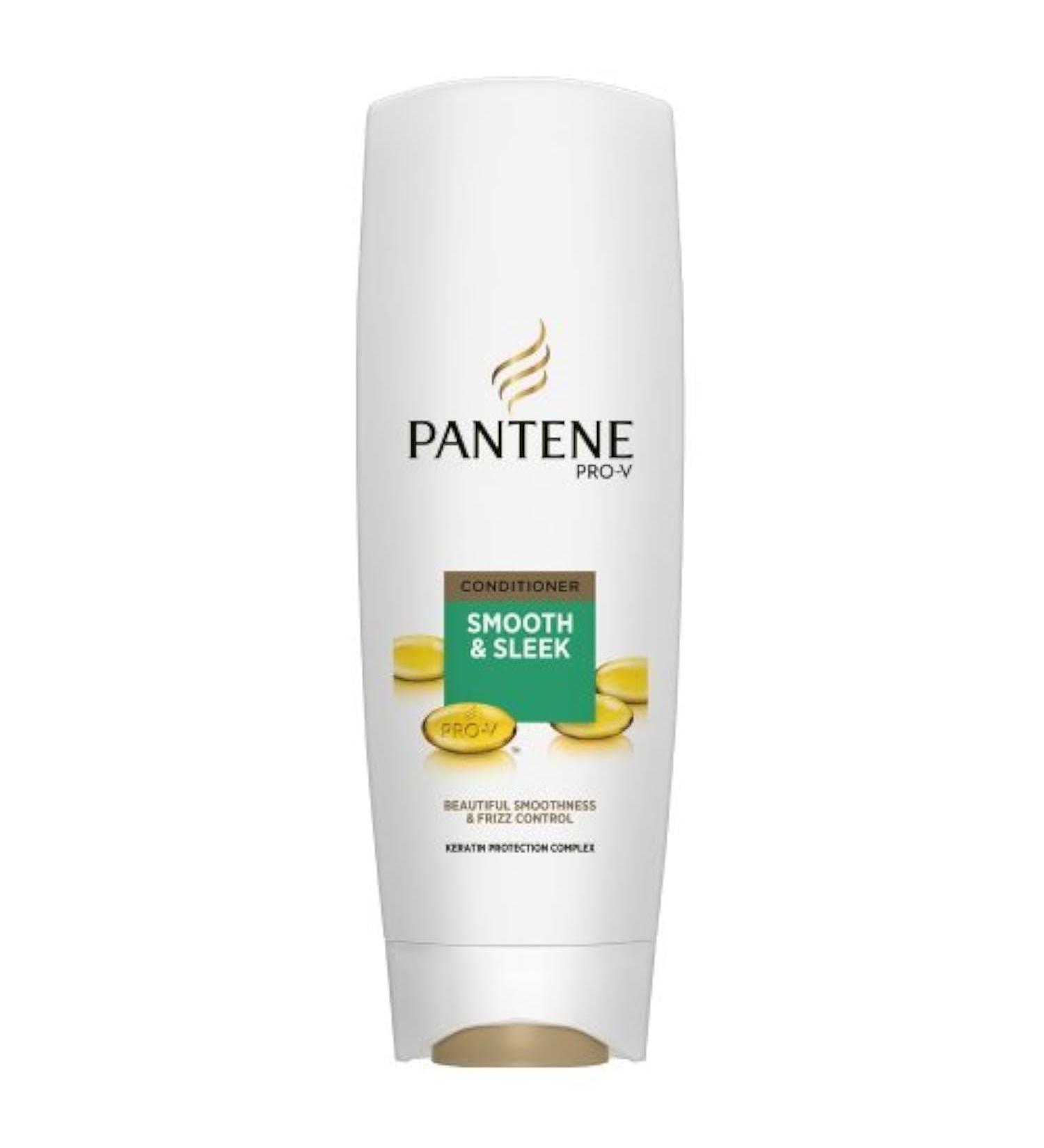 Pantene Pro-V Smooth & Sleek Normal-thick Hair Conditioner 200 ml - Buy Online on GoSupps.com