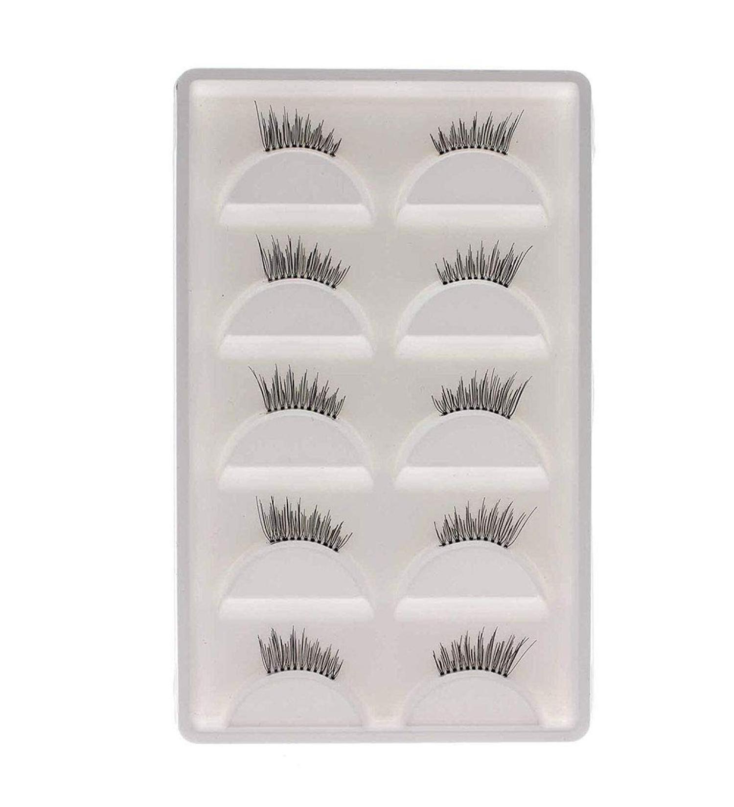 5 Pairs Natural 3D Fluffy False Eyelashes - Makeup & Beauty Supplies for Stunning Lash Extensions - Buy Online on GoSupps.com