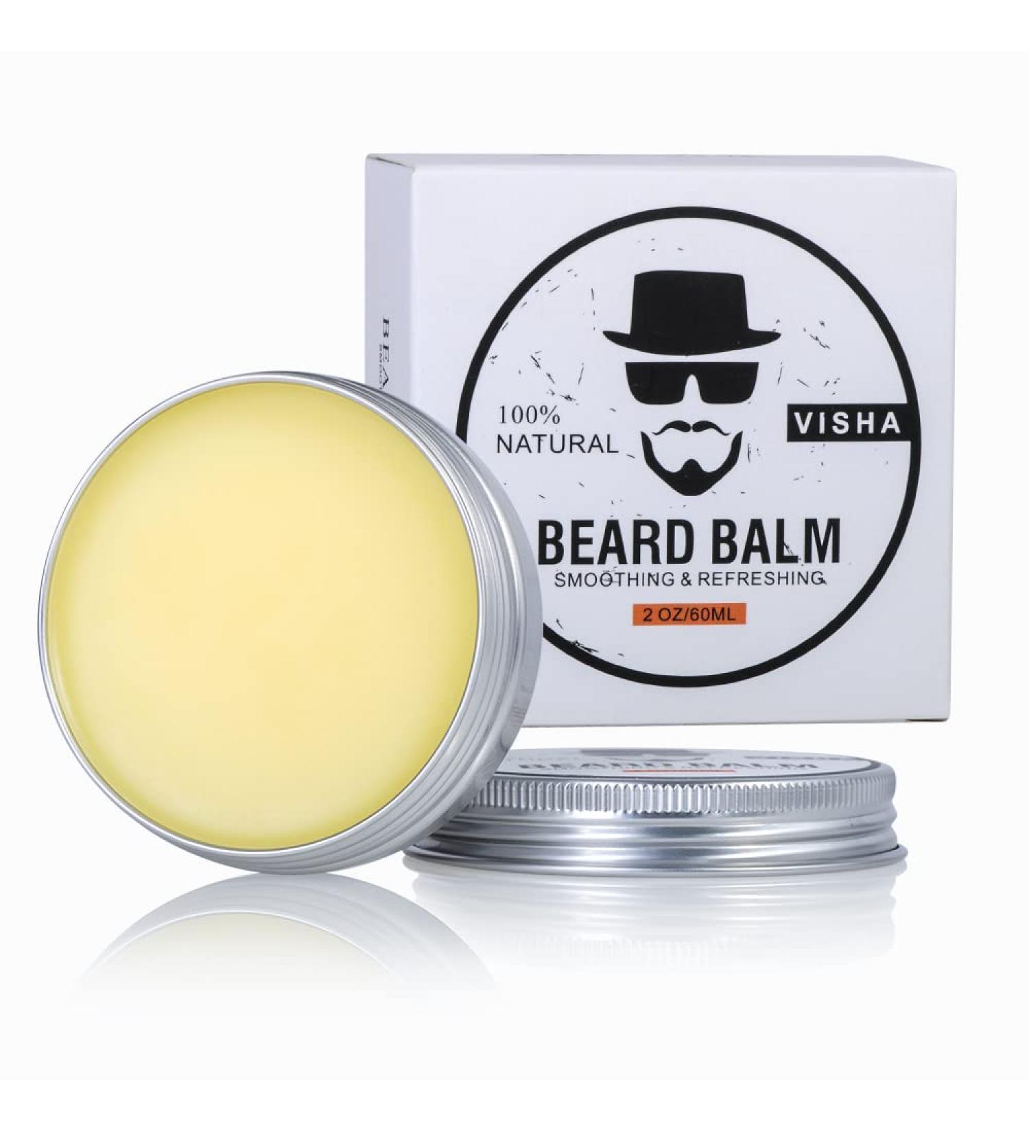 Sweet Carrot Beard Wax 60g | Argan Oil for Healthy Beard Growth | Premium Beard Balm for Men | Full Beard Care & Three-Day Stubble - Buy Online on GoSupps.com