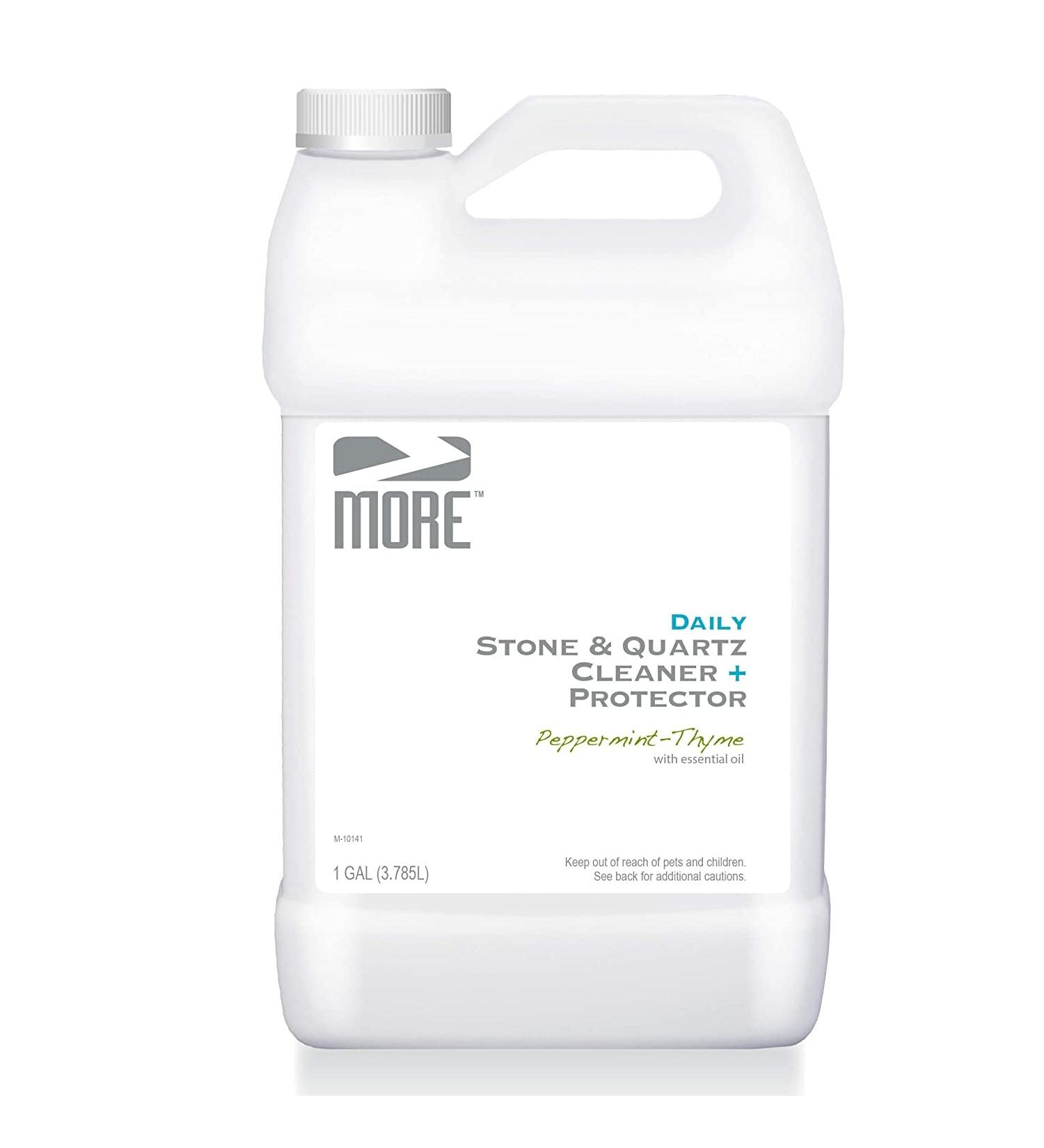 MORE Stone & Quartz Cleaner Refill | Advanced Formula for Natural Stone & Tile Surfaces | 1 Gallon Household Cleaning Solution - Buy Online on GoSupps.com