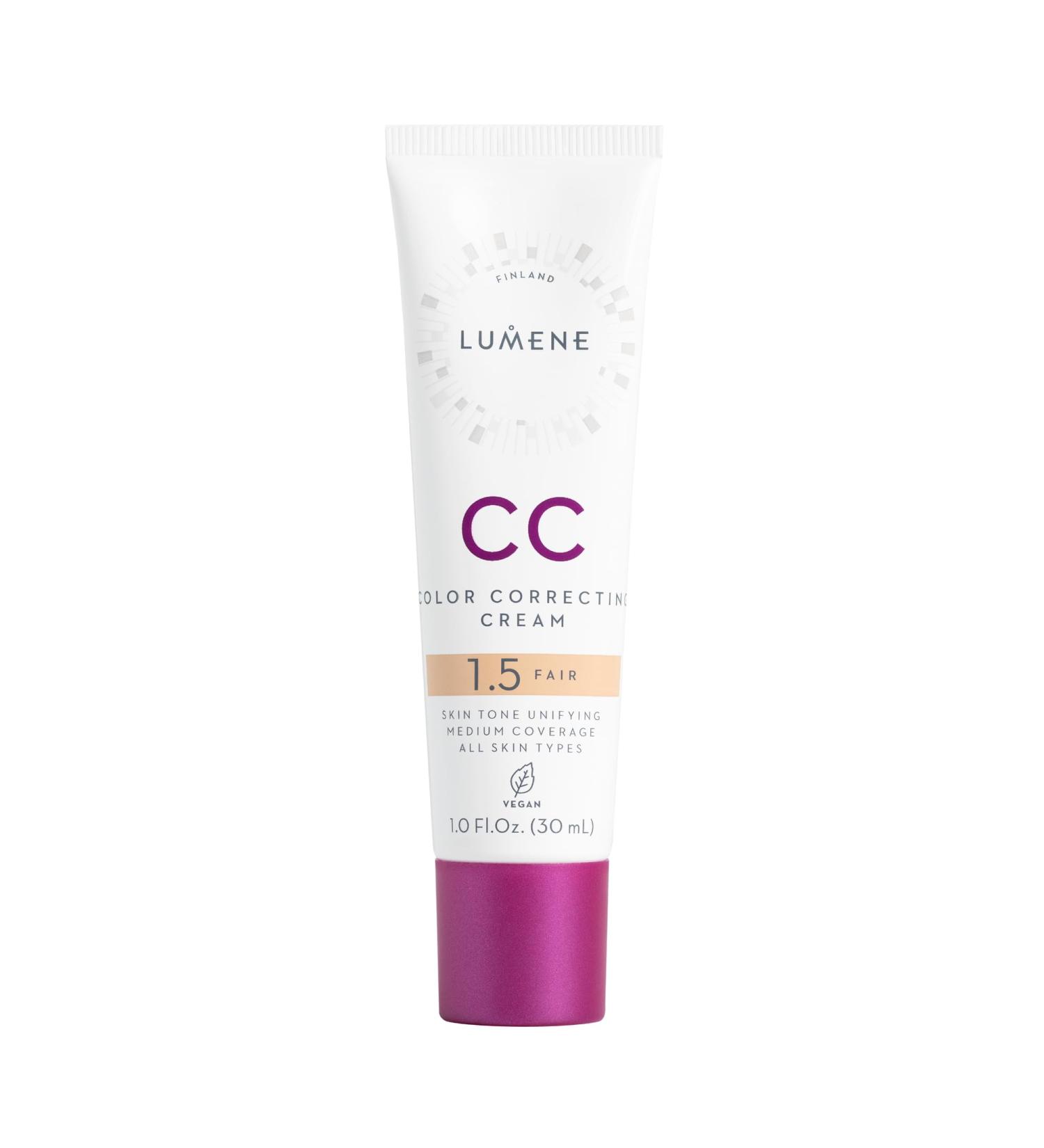 Lumene CC Color Correcting Cream Fair SPF20 30ml - Buy Online on GoSupps.com