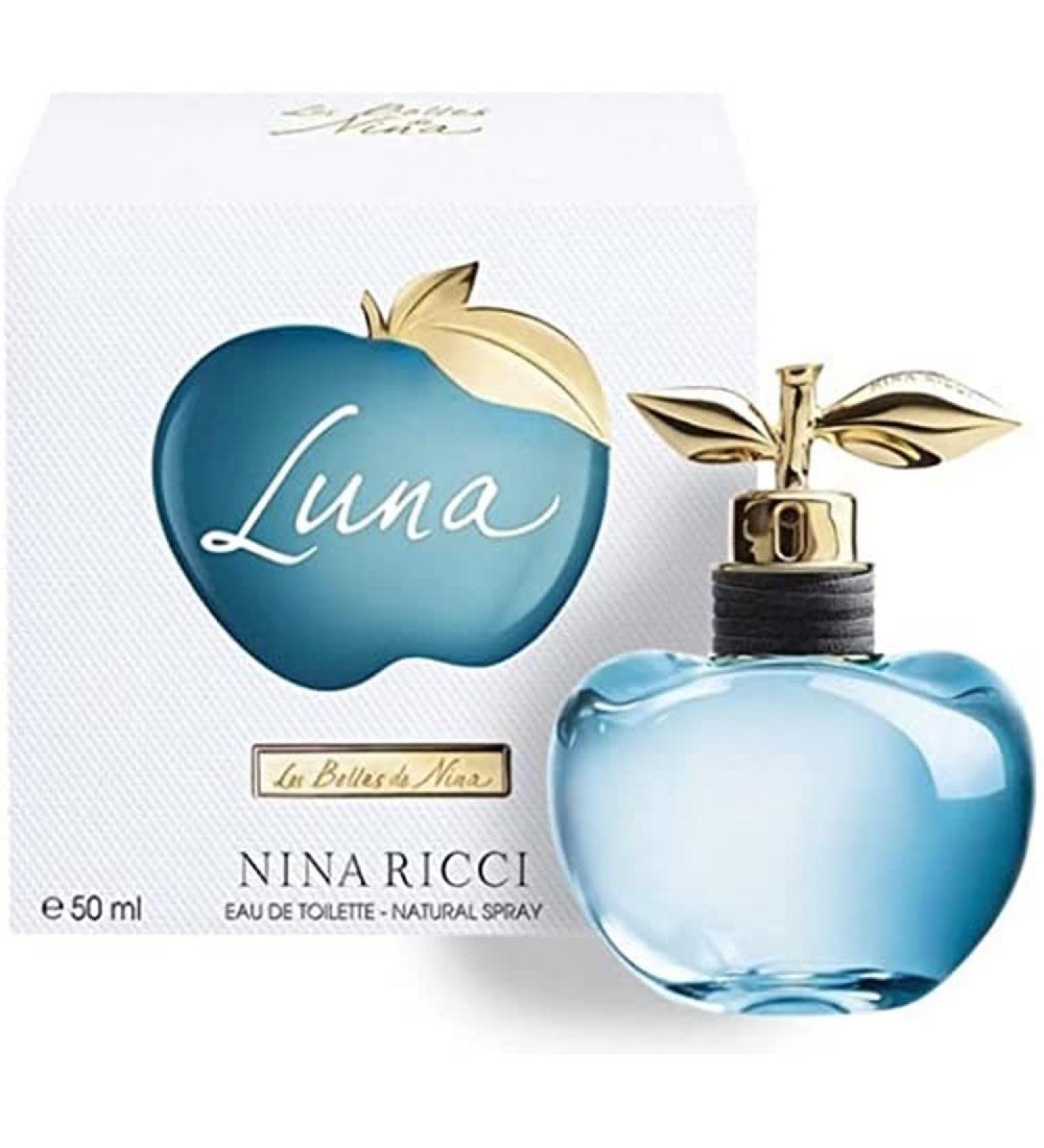 Nina Ricci Luna - Perfume For Women - Amber Vanilla Fragrance Mist - Opens With Notes Of Wild Berries And Orange Blossom - Blended With Tangerine Lime Caramel Pear And Jasmine - EDT Spray - 1.7 Oz - Buy Online on GoSupps.com