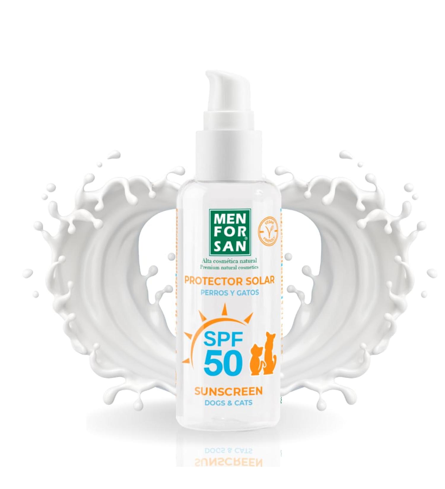 MENFORSAN SPF 50 Sun Protection for Dogs & Cats - 60ml | Optimal Pet Care - Buy Online on GoSupps.com