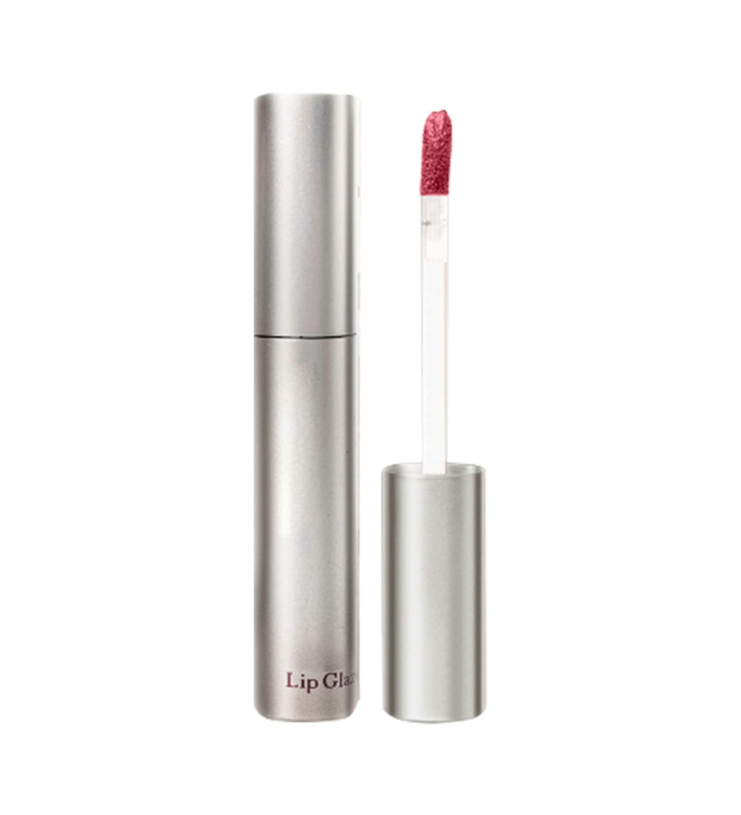WGUST Organic Lip Gloss Clear Lipstick With Lip Makeup Velvet Long Lasting High Pigment Nude Waterproof Lip Gloss Girl Ladies Makeup Long Lasting High Pigment Nude Lip Gloss for Girls Kids with Color One Size B