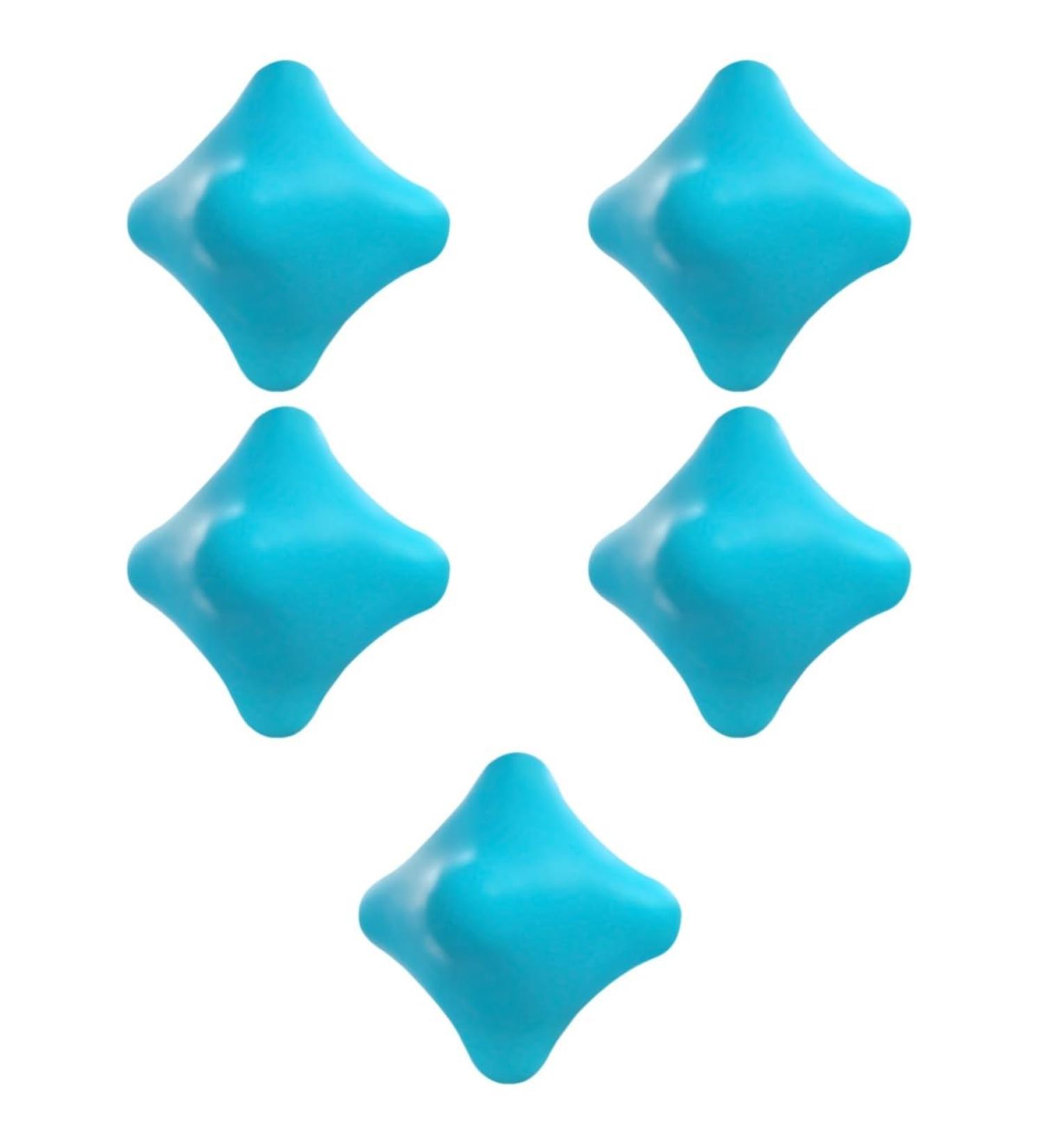 Minkissy 5-St Massage Globe Muscle Knot Remover | Spiky Massage Balls for Relaxation & Fitness | International Shipping - Buy Online on GoSupps.com