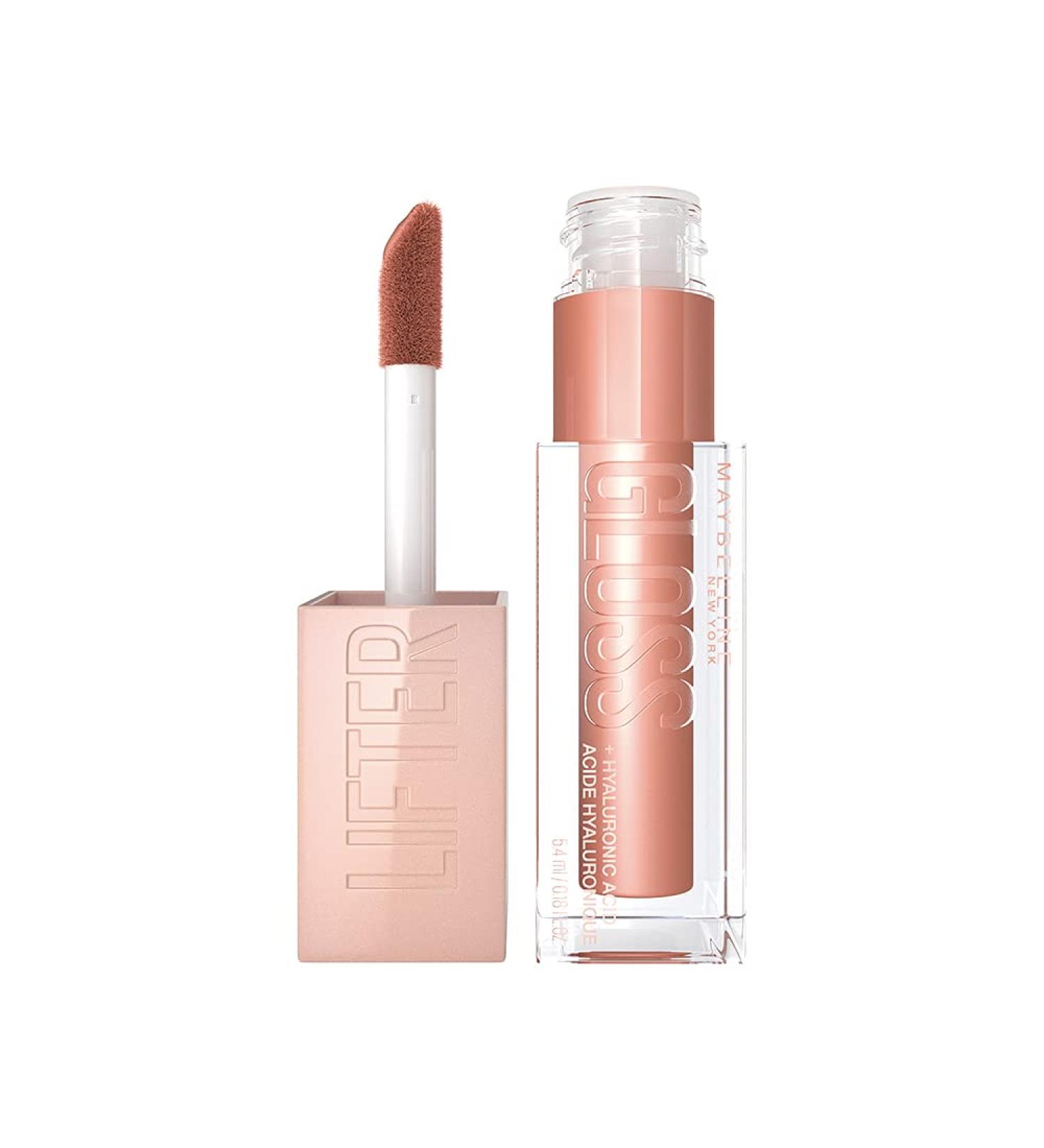 Maybelline Lifter Gloss 008 Stone - Hyaluronic Acid Lip Gloss (0.18 fl oz) - Buy Online on GoSupps.com