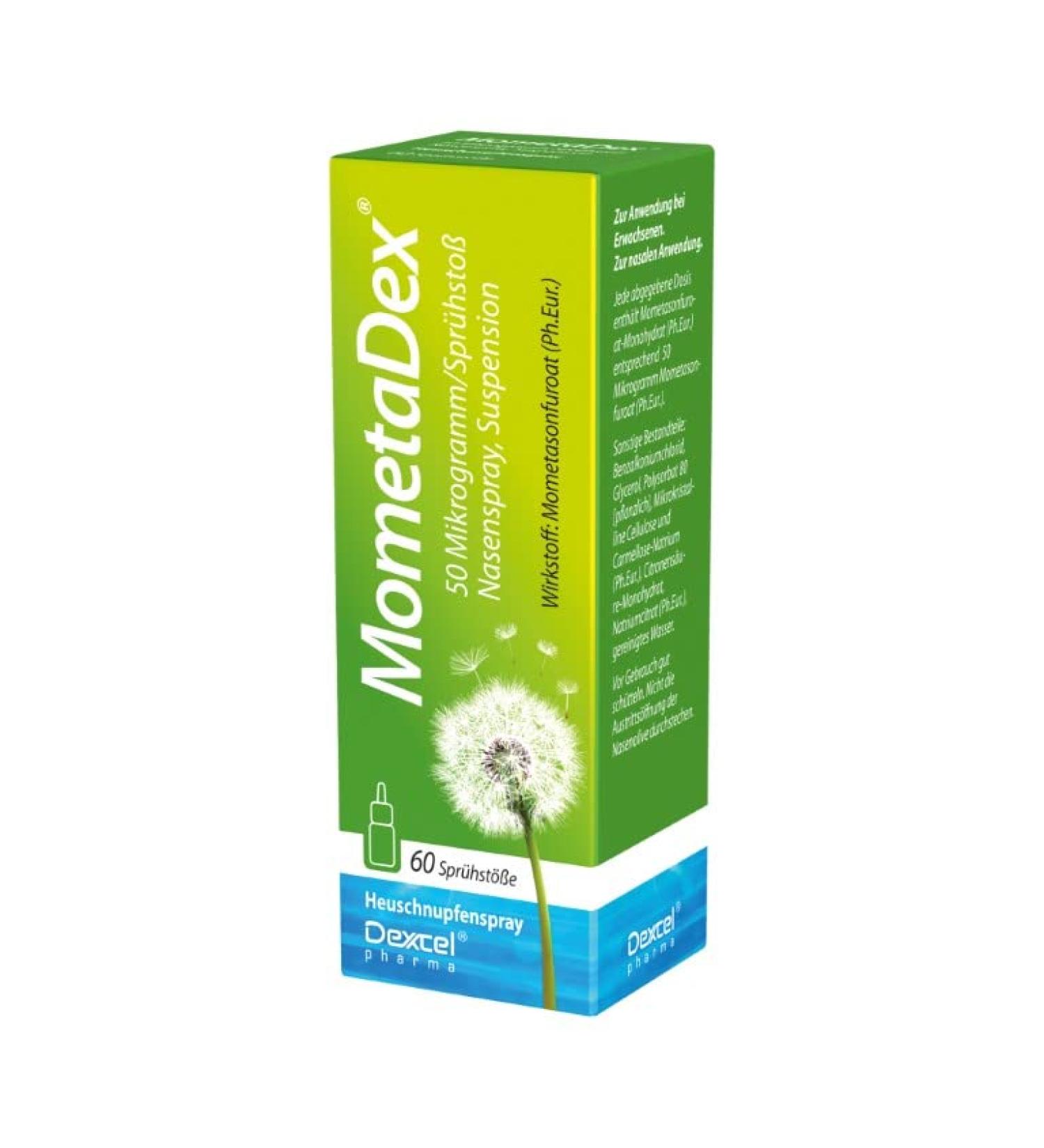 MometaDex 50 g/Spray Nasal Spray for Hay Fever 10 ml | Fast Relief & International Shipping - Buy Online on GoSupps.com