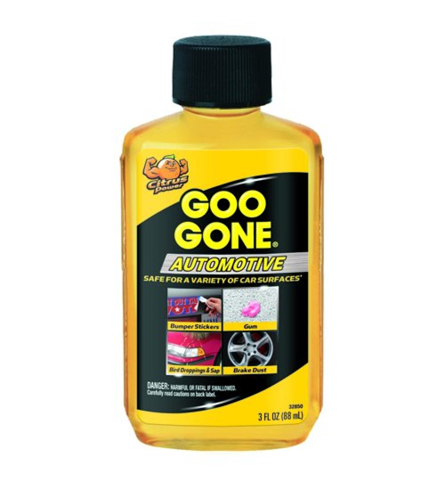 Goo Gone Adhesive Residue Cuts Grease Oil Gum & More (Citrus Scented) 3oz Bottle 1 3 Ounce
