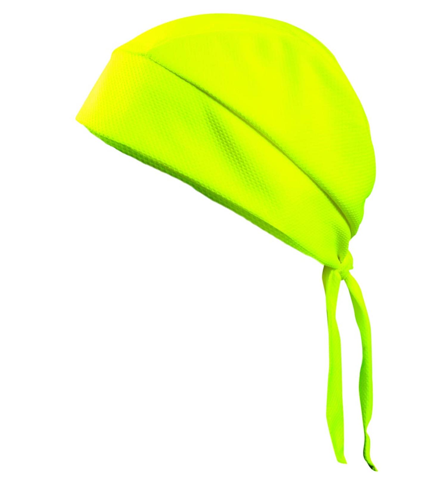 OccuNomix Hi-Viz Yellow Tuff and Dry Polyester Wicking & Cooling Hat